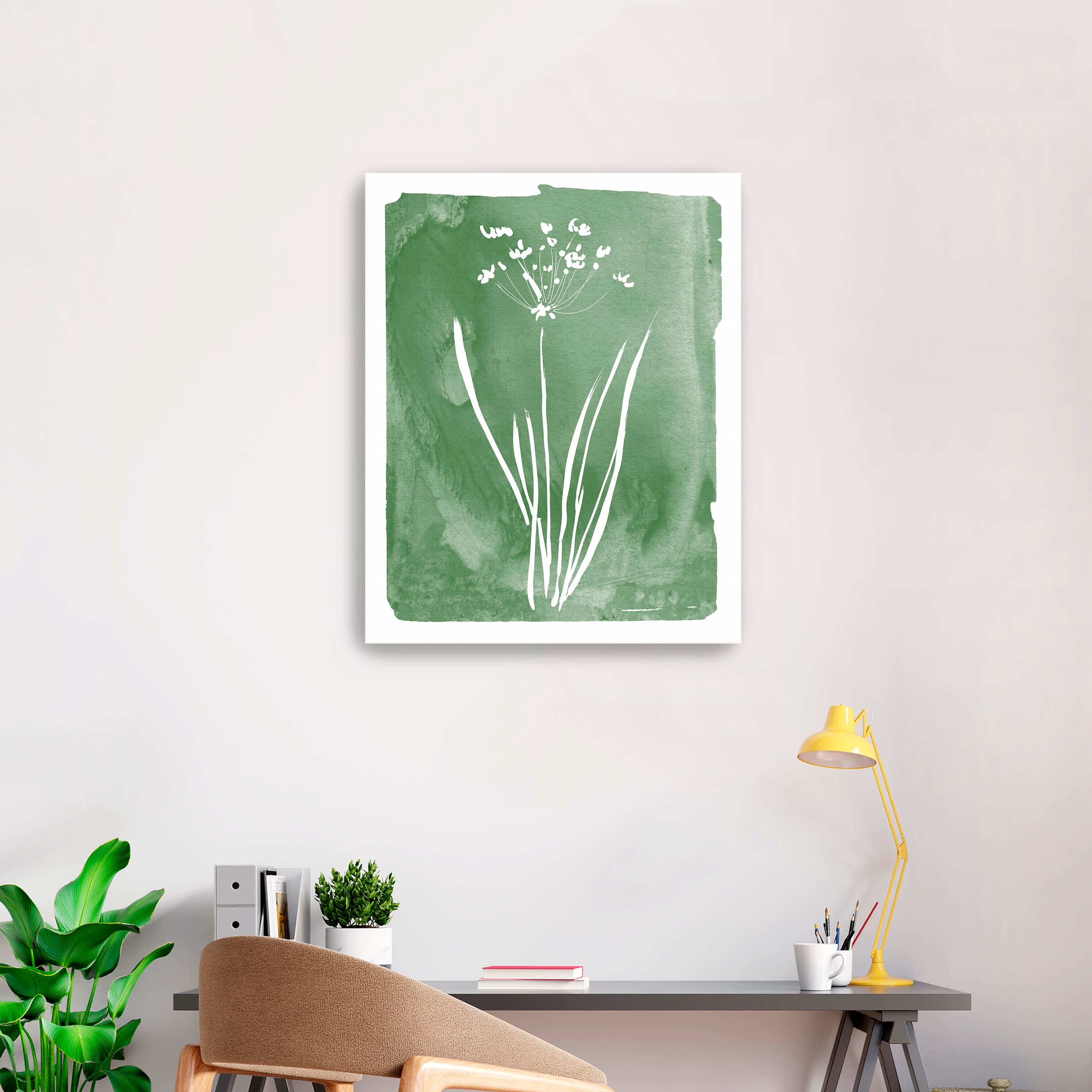 Green Botanical II Canvas Giclee