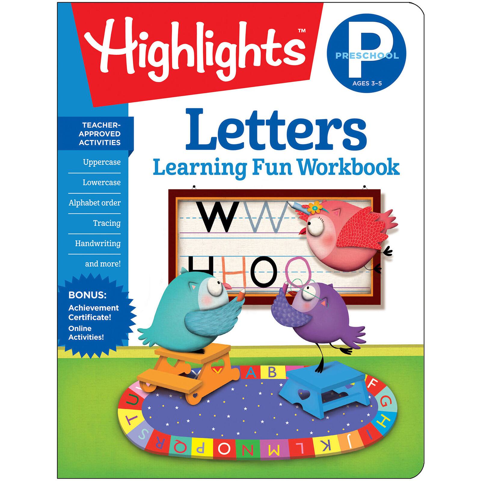 Highlights&#x2122; Preschool Learning Fun Workbook Set