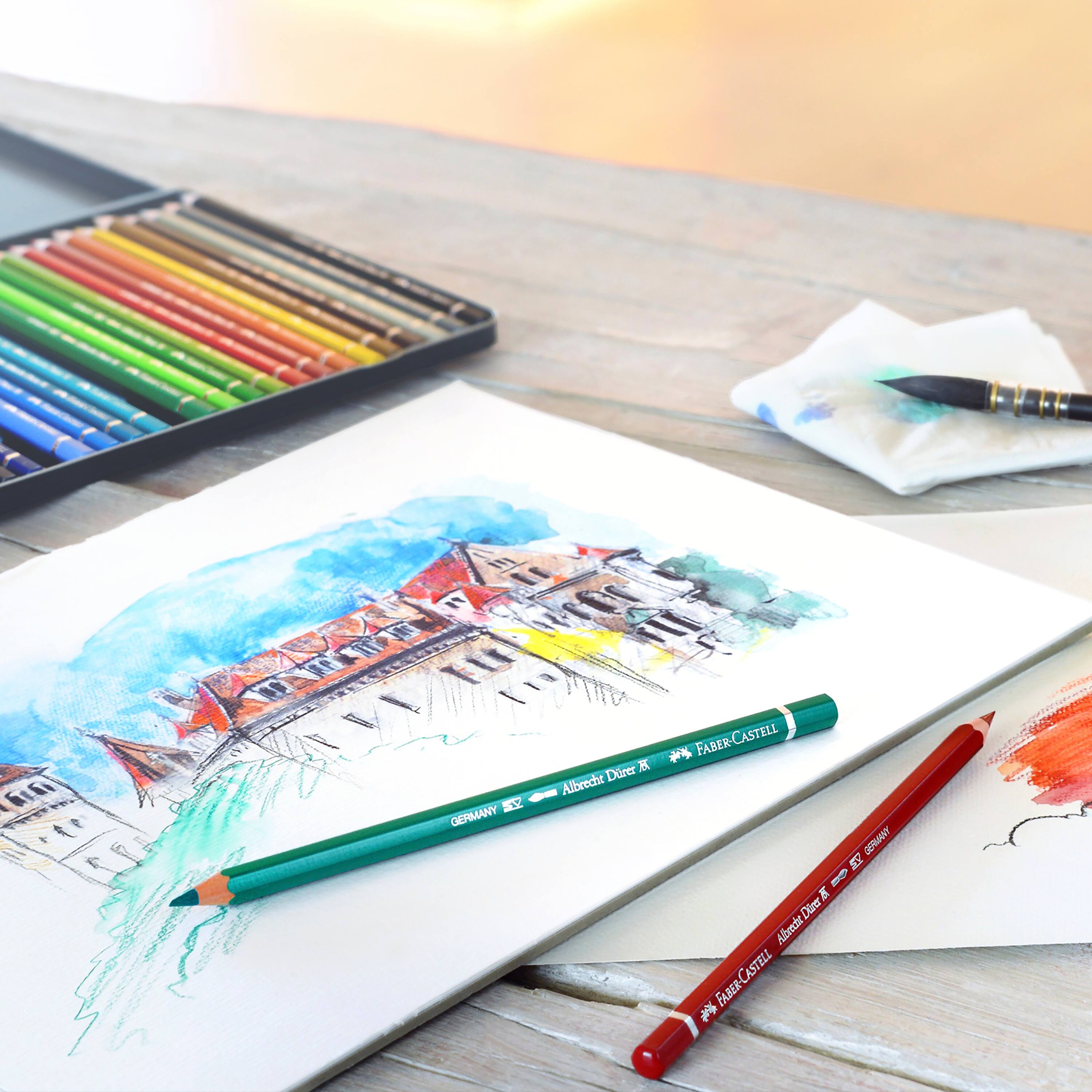 Faber-Castell Albrecht Durer 24 Color Watercolor Pencil Set