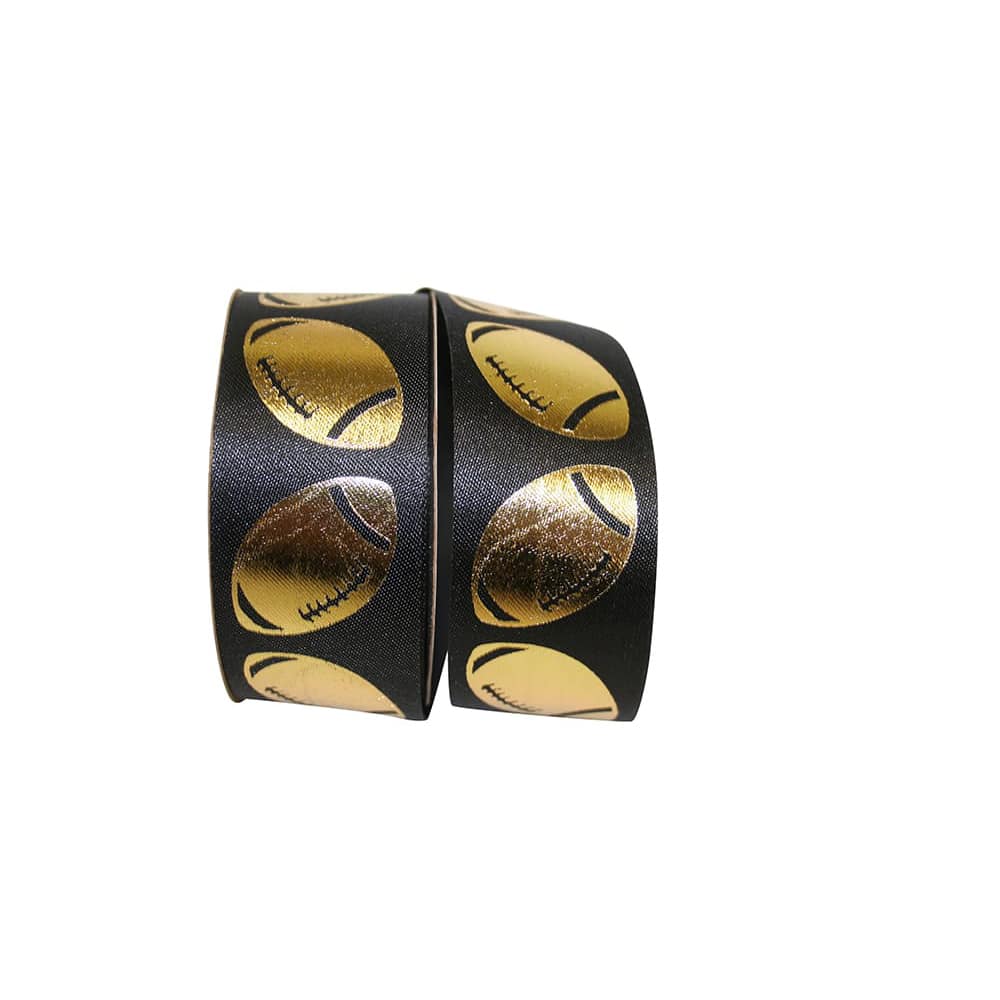 JAM Paper 1.375" x 25yd. Football Ribbon