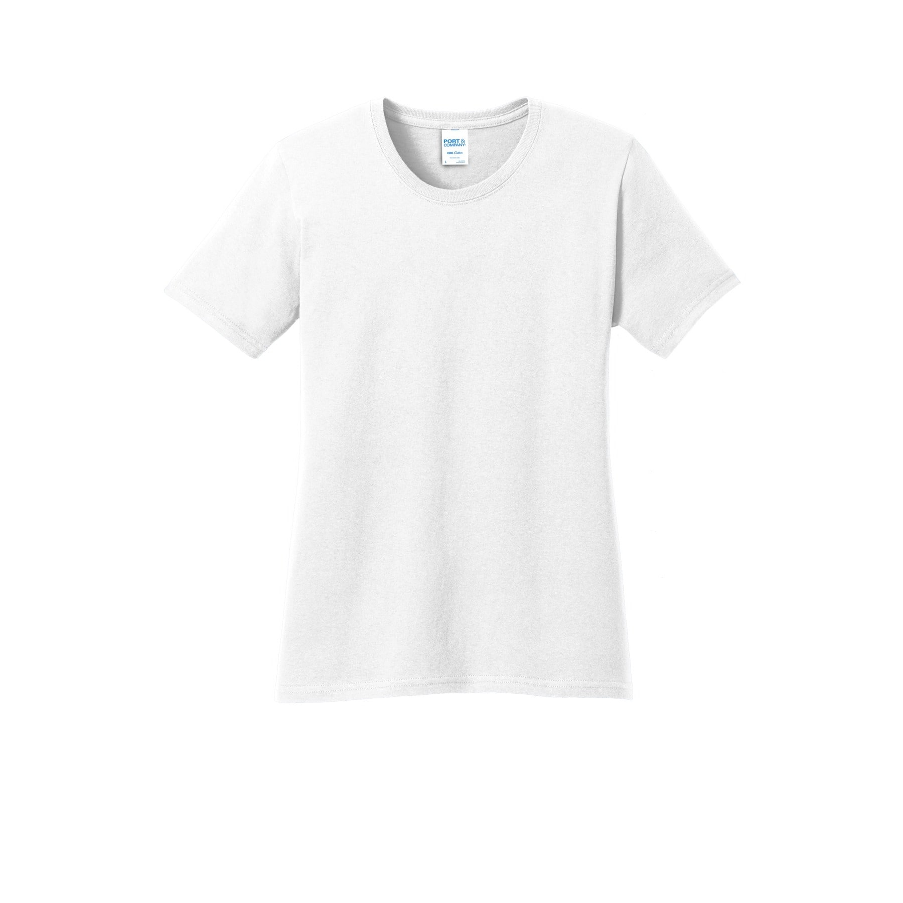 Port & Company® Neutrals Core Cotton Ladies T-Shirt