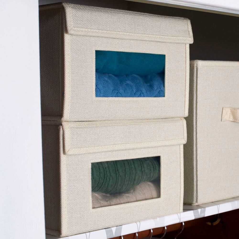 Household Essentials Drop Front Shoe Box, 2ct.