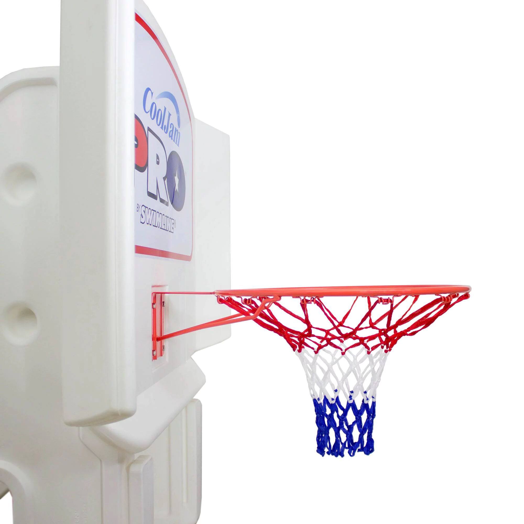 Swim Central 44&#x22; Cool Jam Pro Adjustable Poolside Extra Wide Water Basketball Game