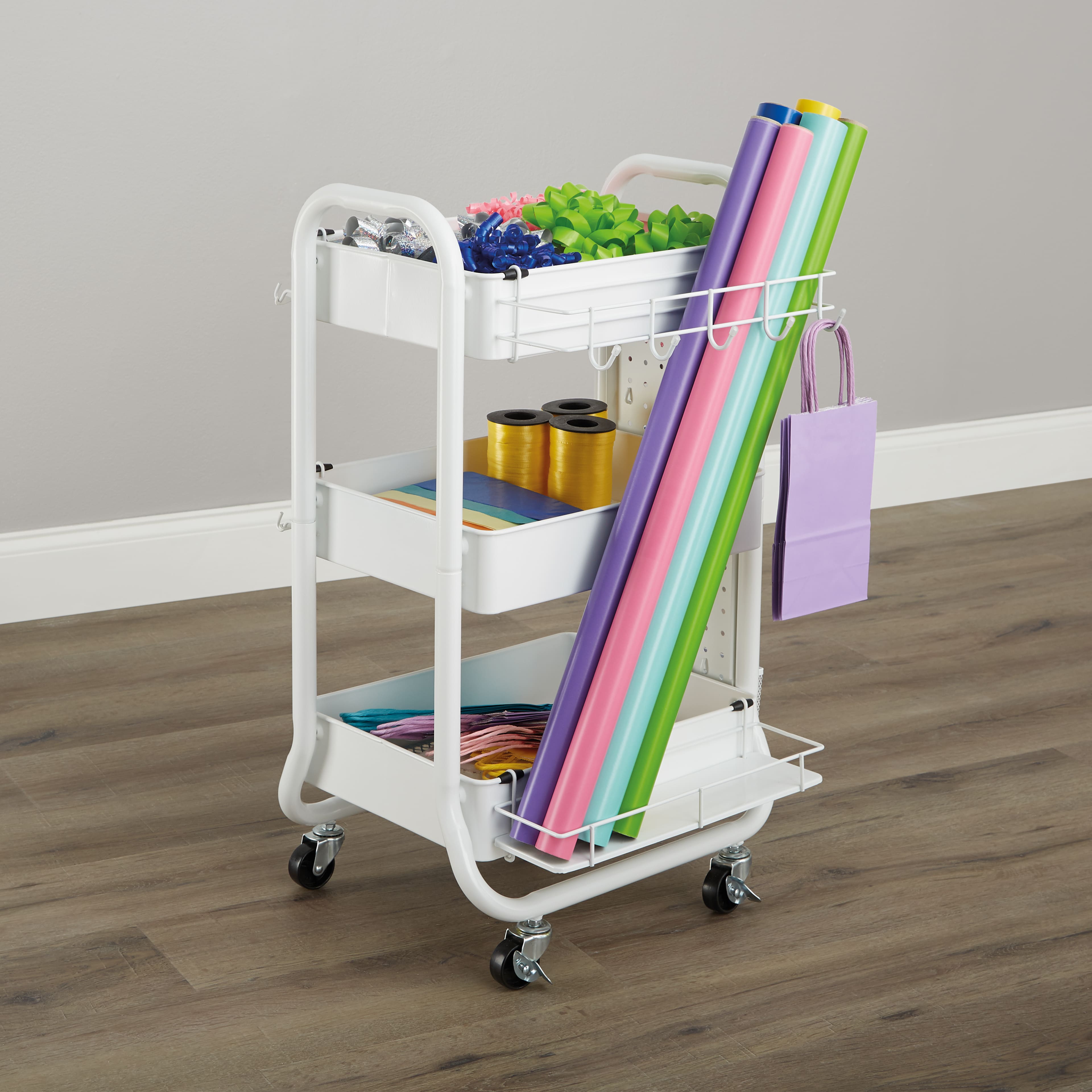 12 Pack: Gramercy Rolling Cart by Simply Tidy™
