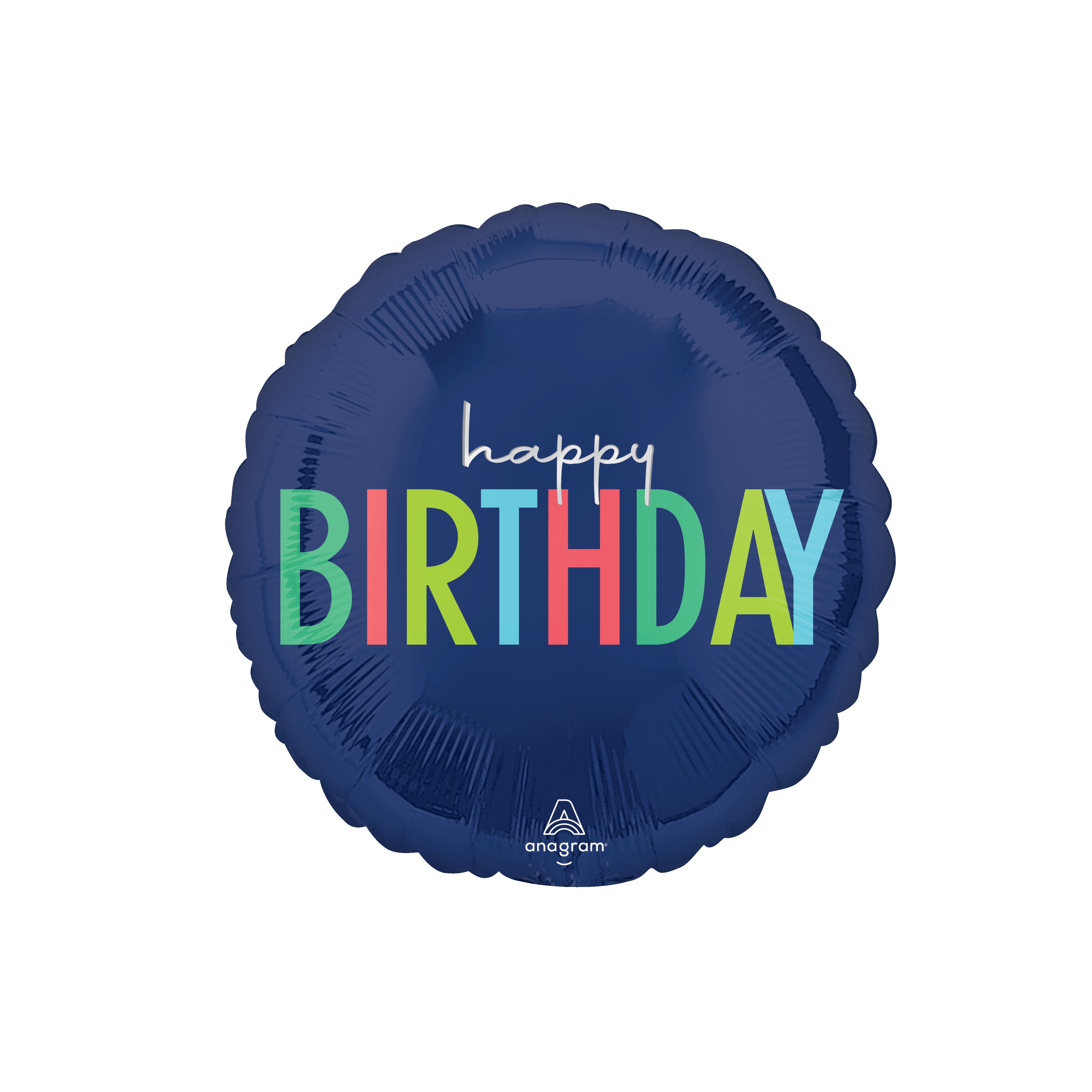 17&#x22; Modern Birthday Foil Balloon