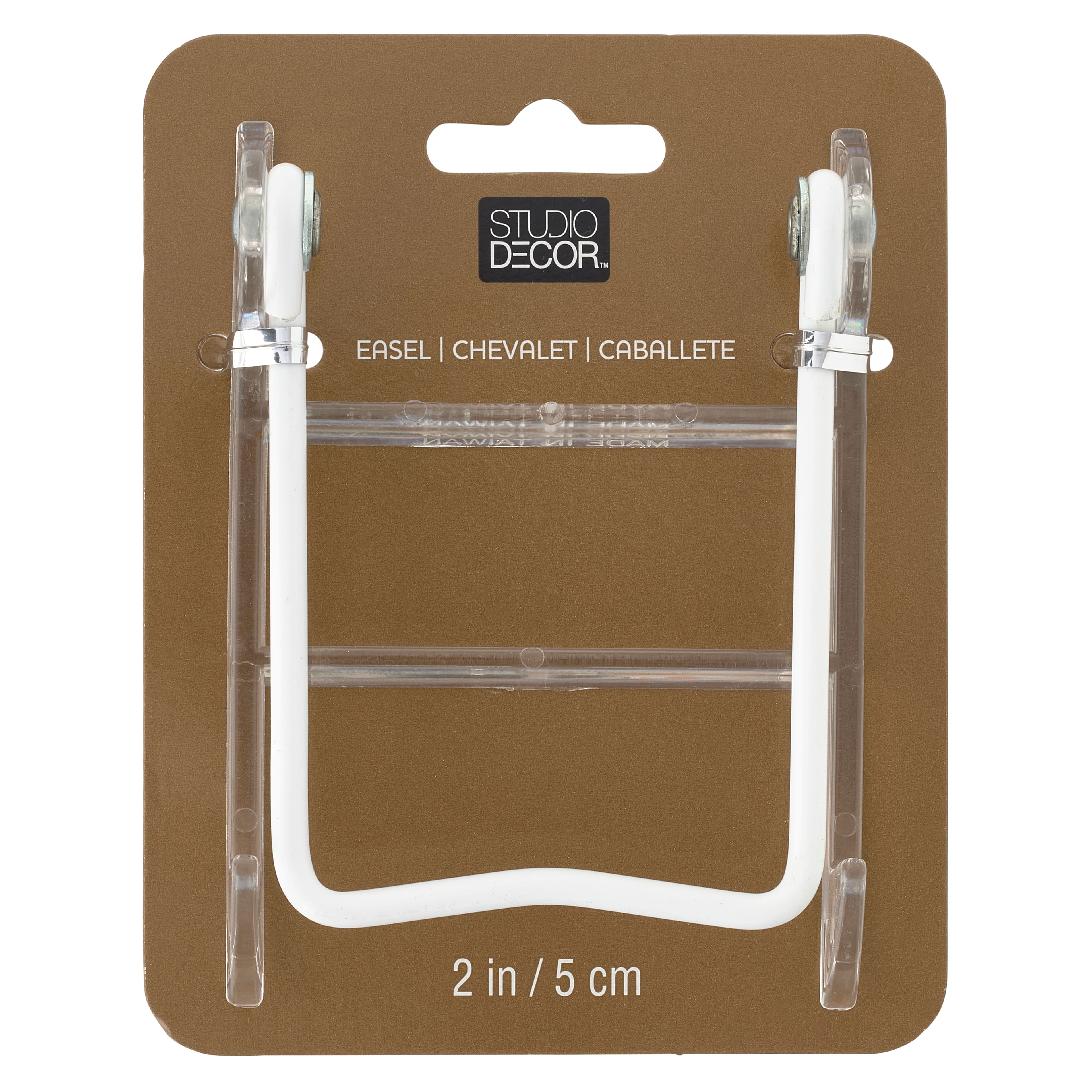 Folding Easel With Clear Base By Studio D&#xE9;cor&#xAE;