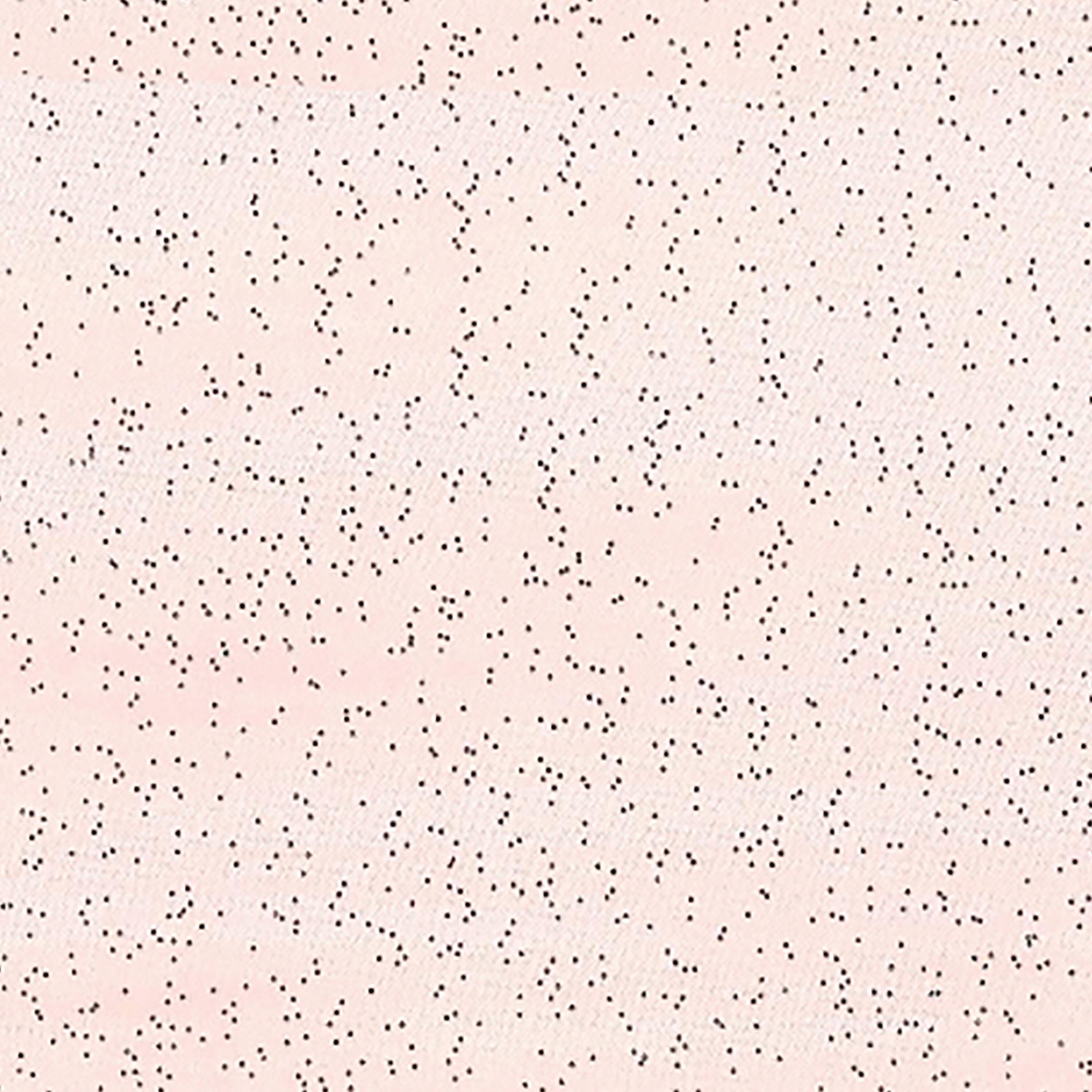 Light Pink Glitter Satin