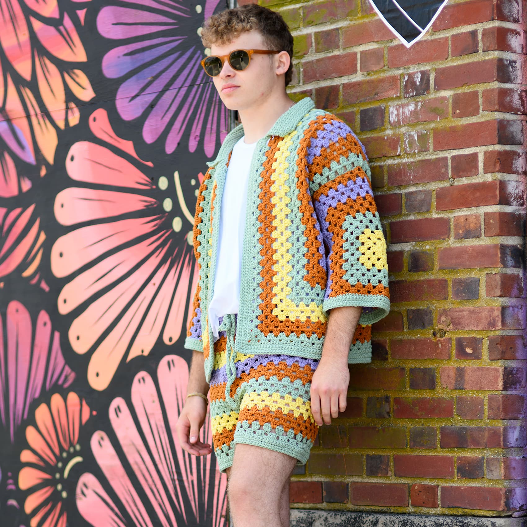 Lion Brand® Tom Daley Made with Love™ The Cottony One™ Yarn