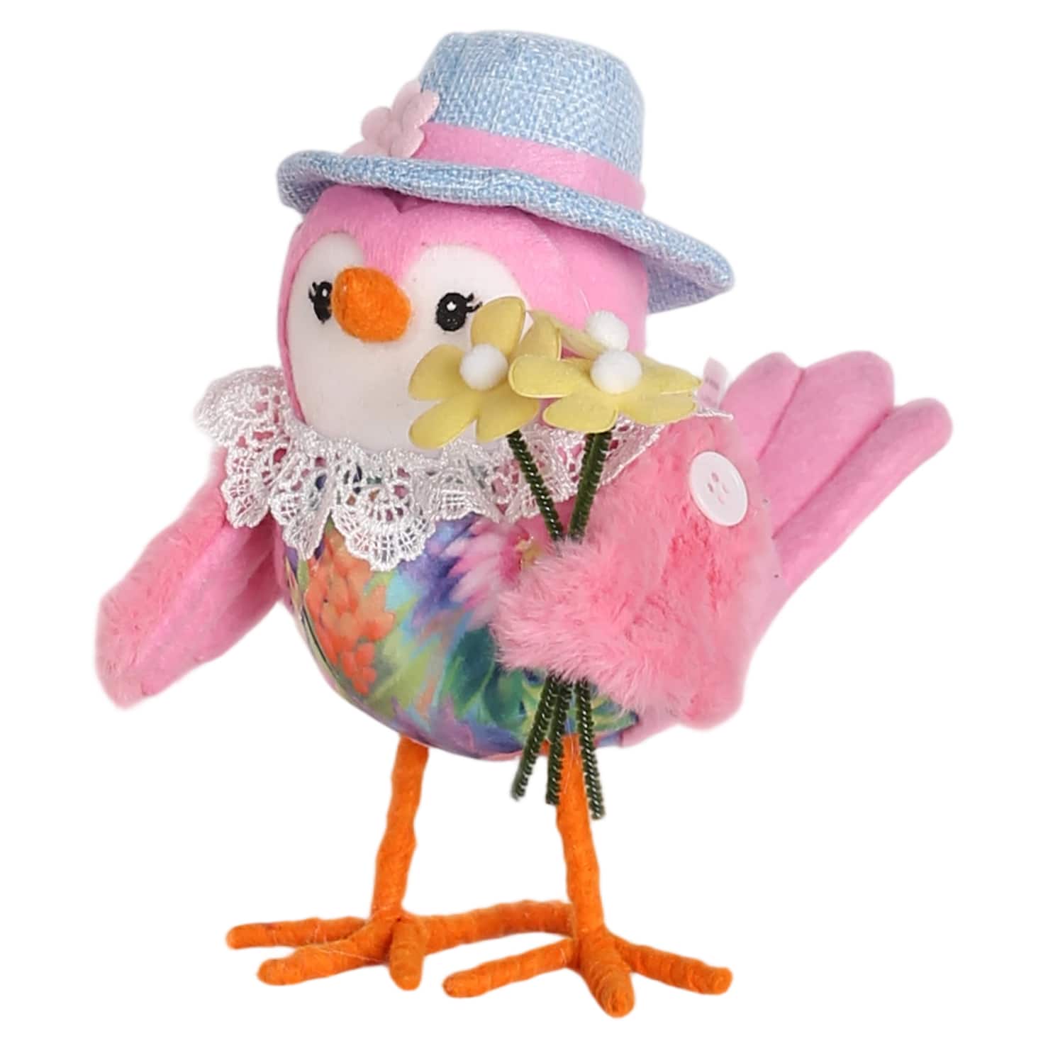 7" Multicolor Bird with Hat Tabletop Décor by Ashland®