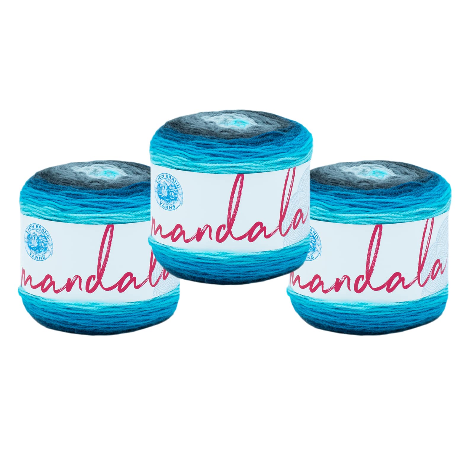3 Pack Lion Brand&#xAE; Mandala&#xAE; Yarn