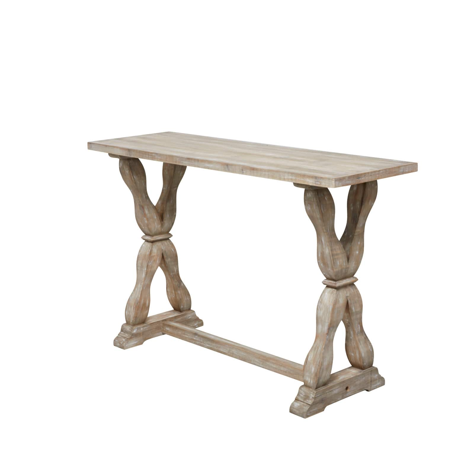 Brown Fir Farmhouse Console Table, 32&#x22; x 48&#x22; x 16&#x22;