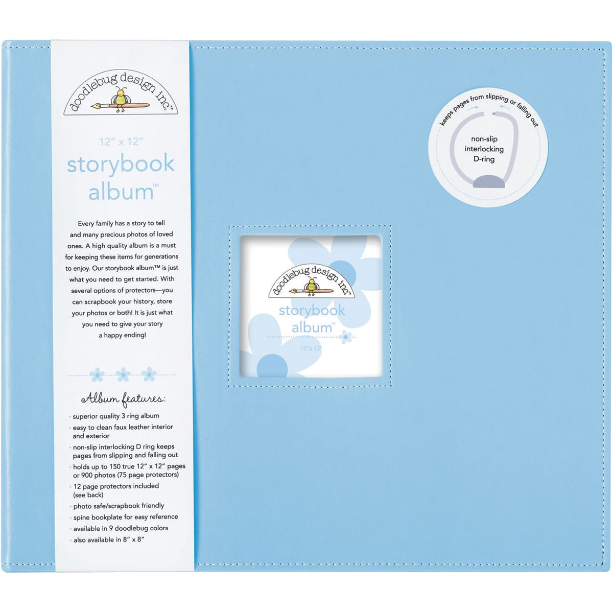 Doodlebug Design Inc.™ Storybook Album™, 12" x 12"