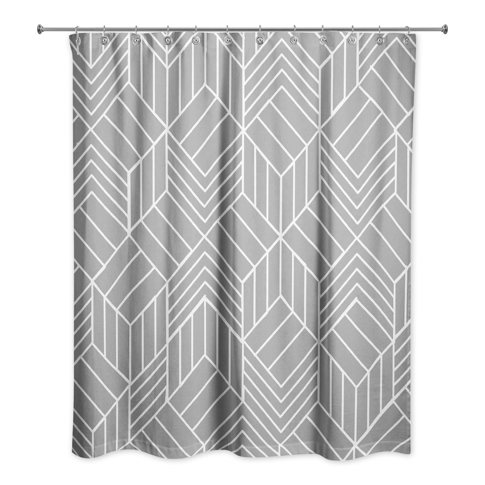 Hatch Chevron Shower Curtain
