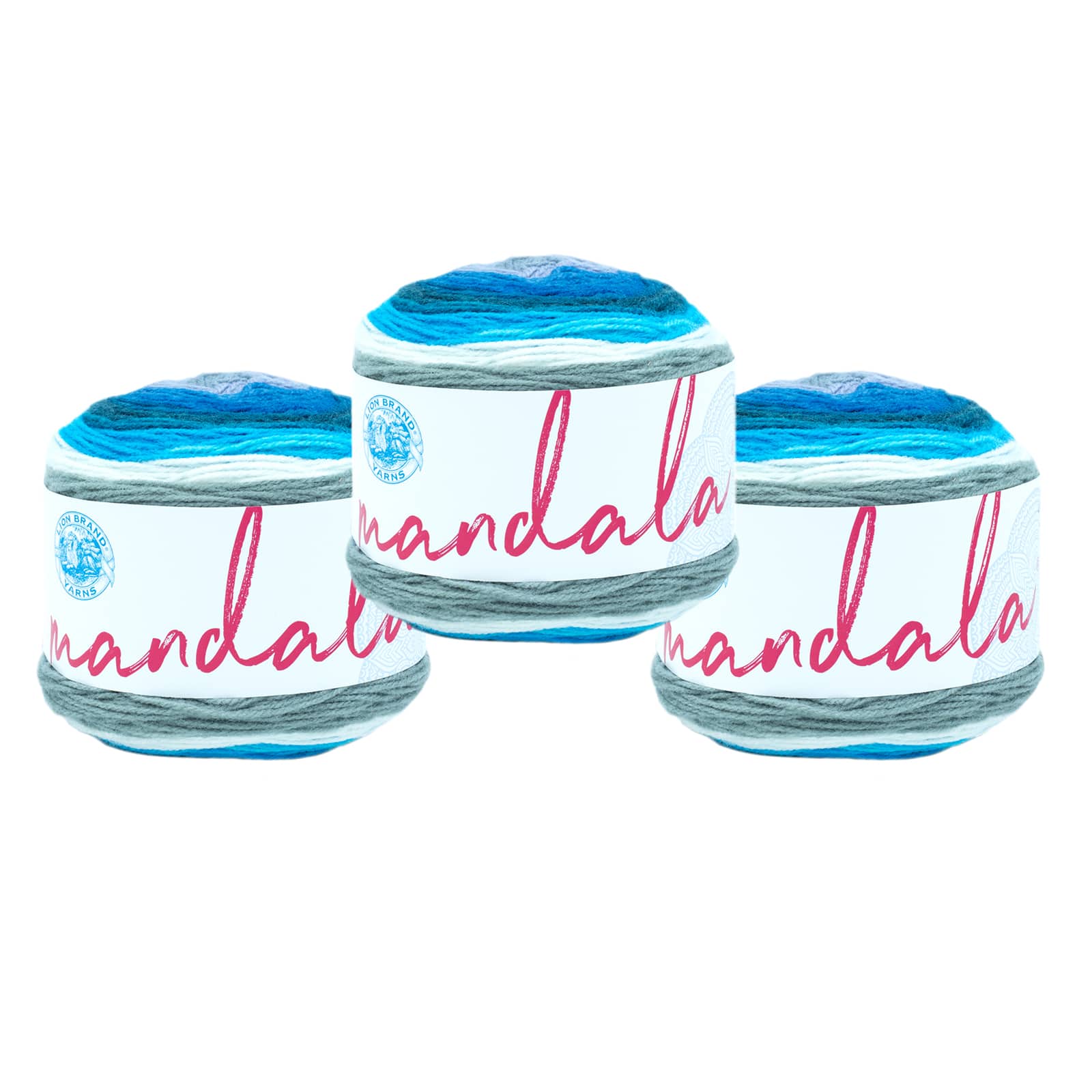 3 Pack Lion Brand&#xAE; Mandala&#xAE; Yarn
