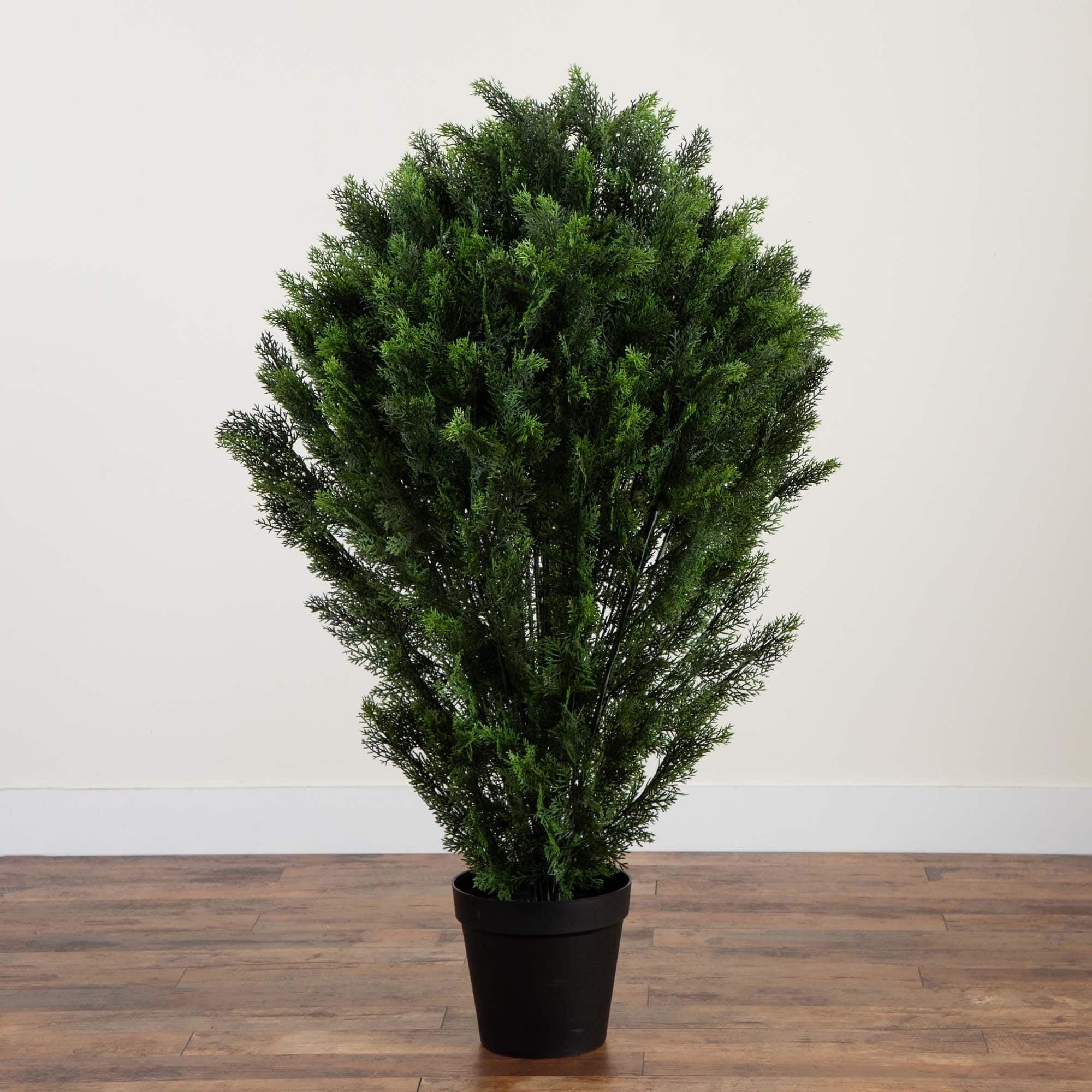 5ft. UV-Resistant Potted Cedar Bush