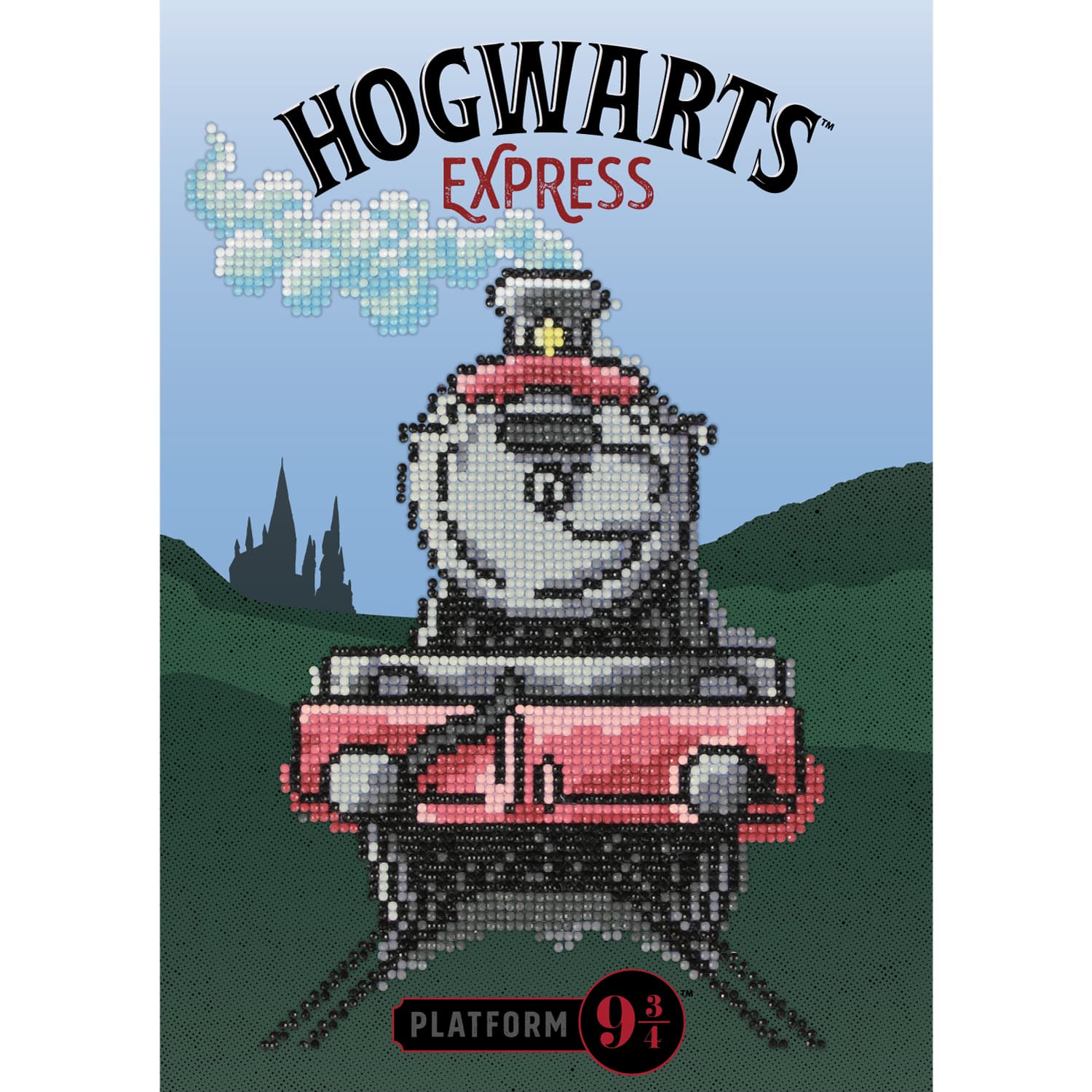 Camelot Dotz Hogwarts Express Diamond Painting Kit