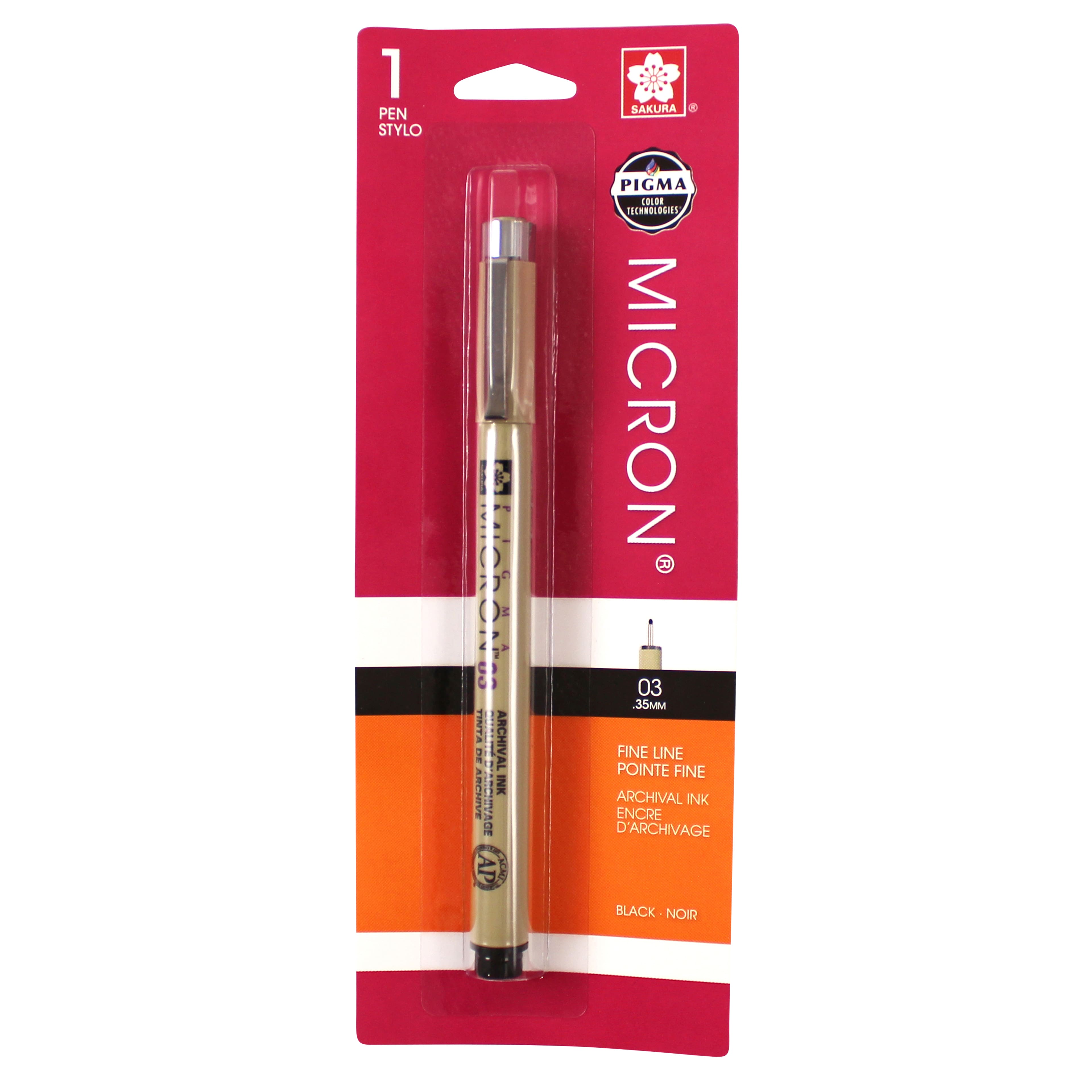 Pigma® Micron™ 03 Black Fine Line Pen