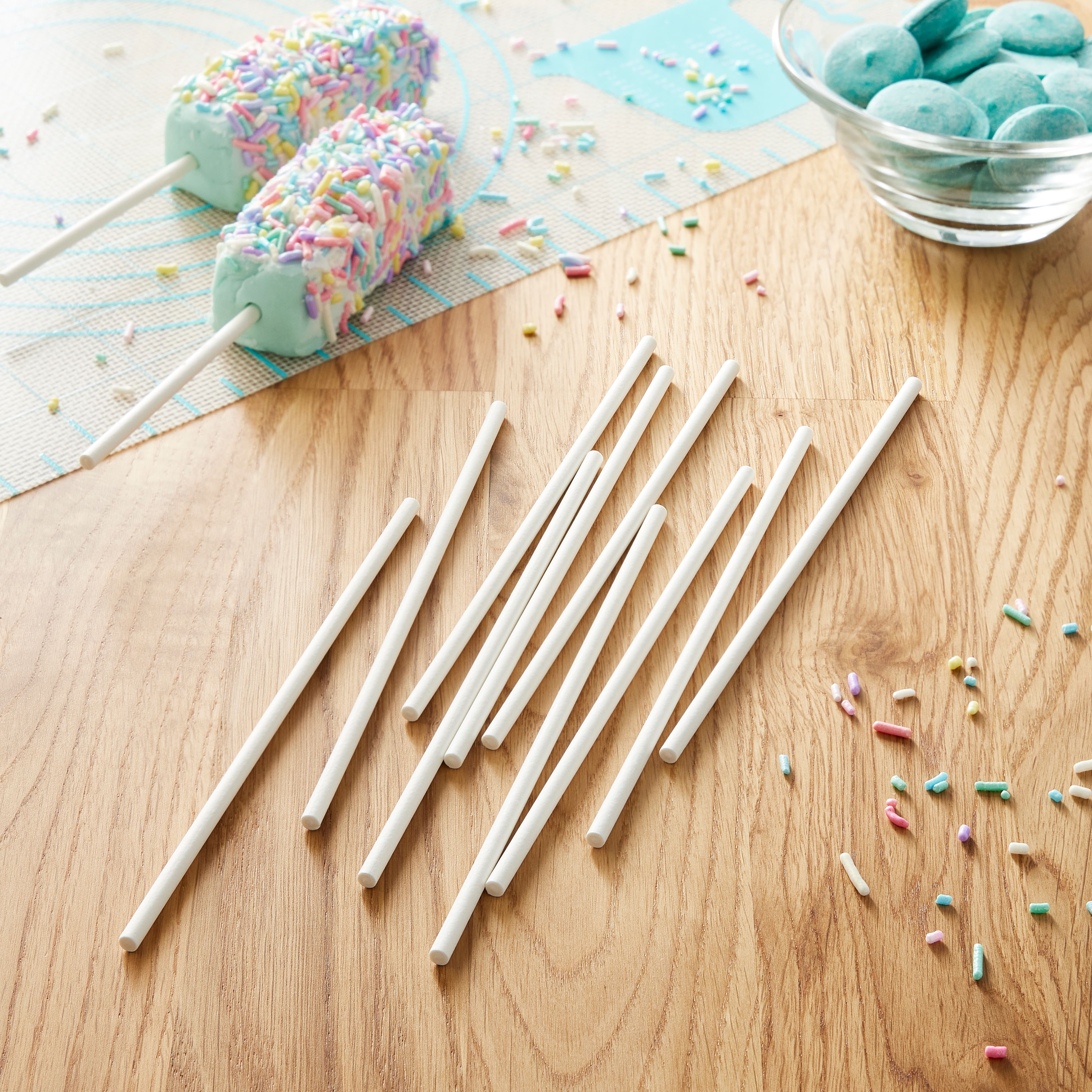 12 Packs: 35 ct. (420 total) 6&#x22; Lollipop Sticks by Celebrate It&#xAE;