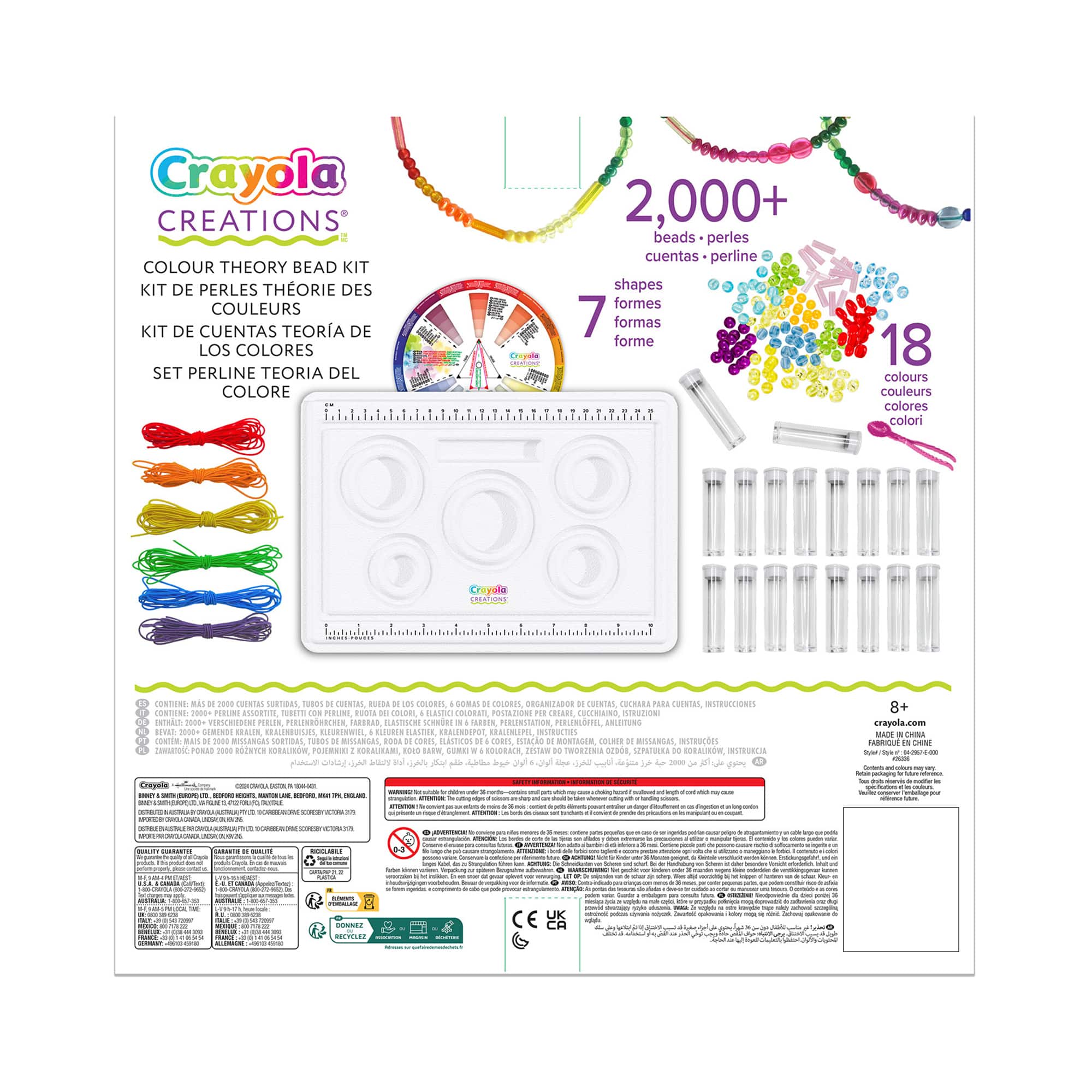 Ensemble Color Theory Bead Kit Creations de Crayola