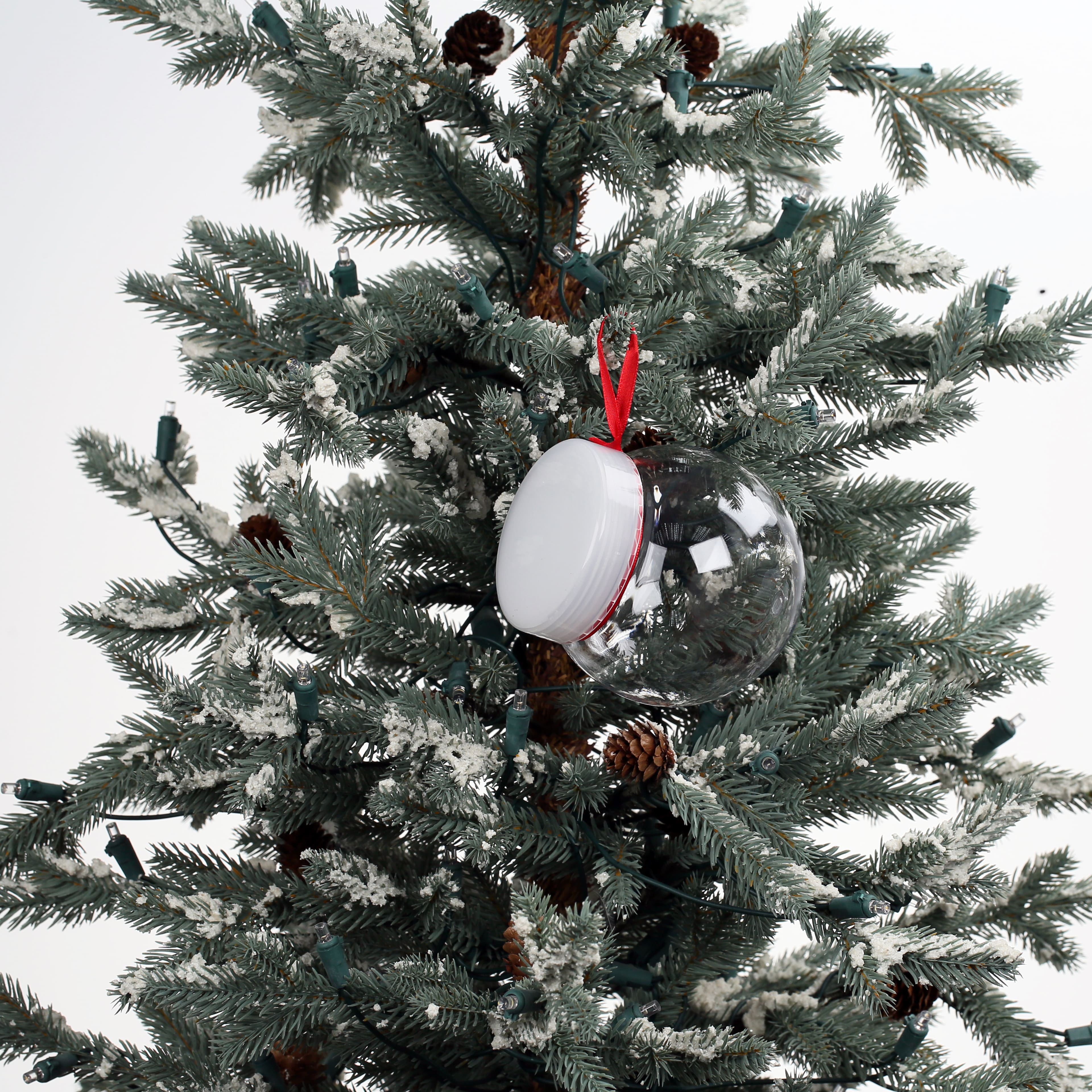 4&#x22; Plastic Hanging Water Globe Ornament by Make Market&#xAE;
