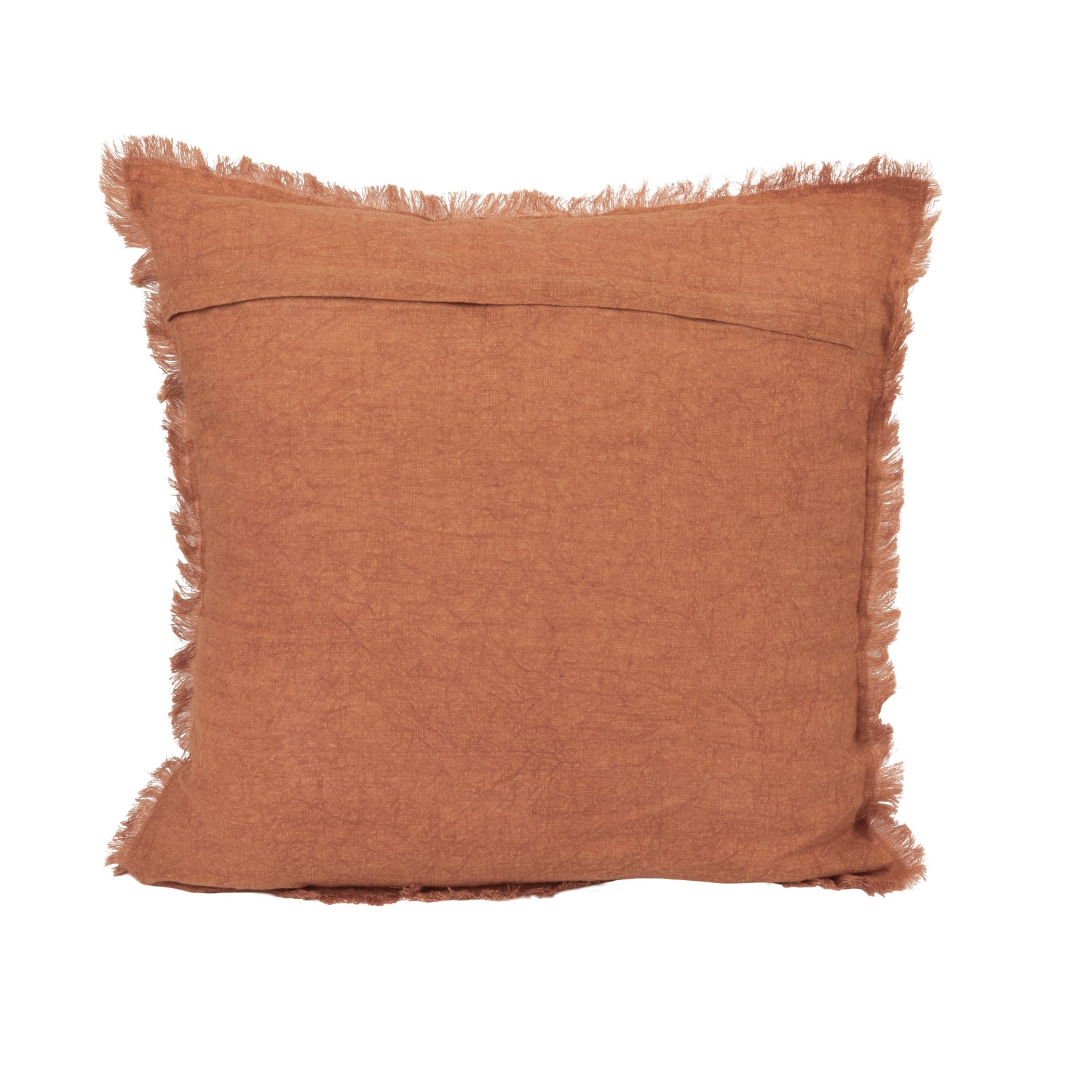 Hello Honey® Stonewashed Linen Pillow with Fringe