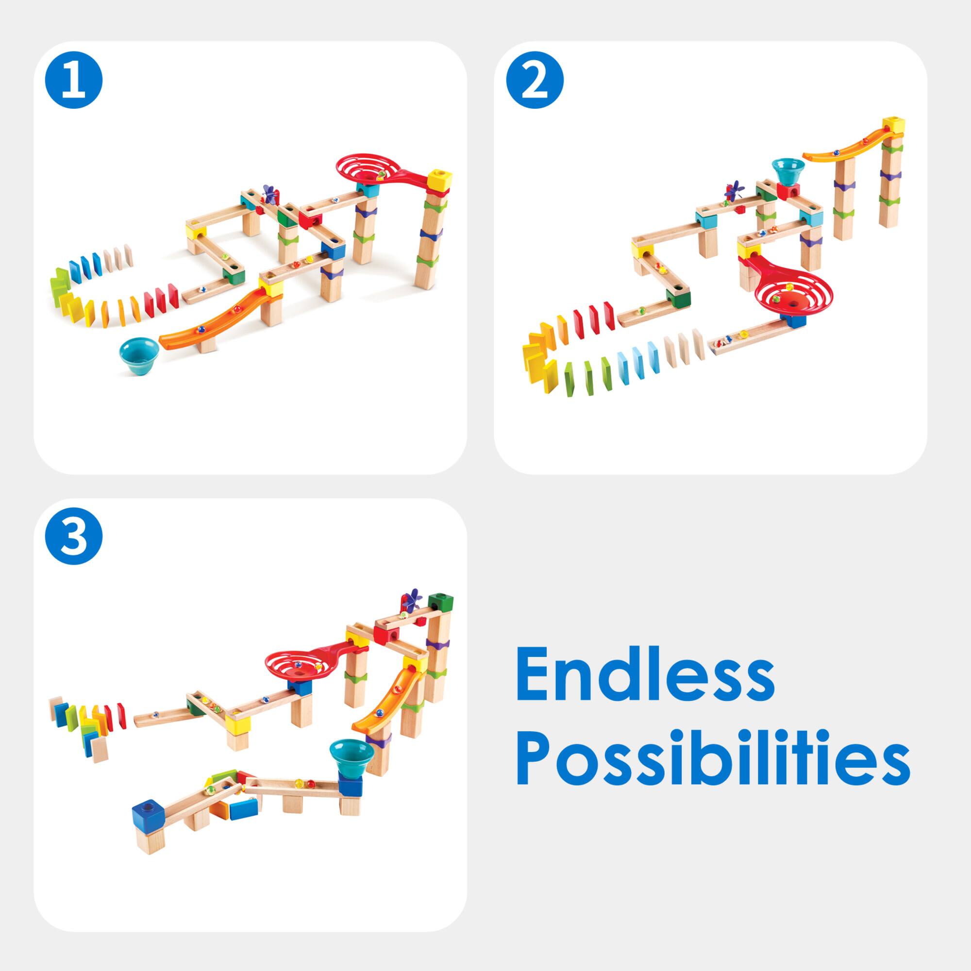 Hape Marble Run DIY Wood Building Racetrack