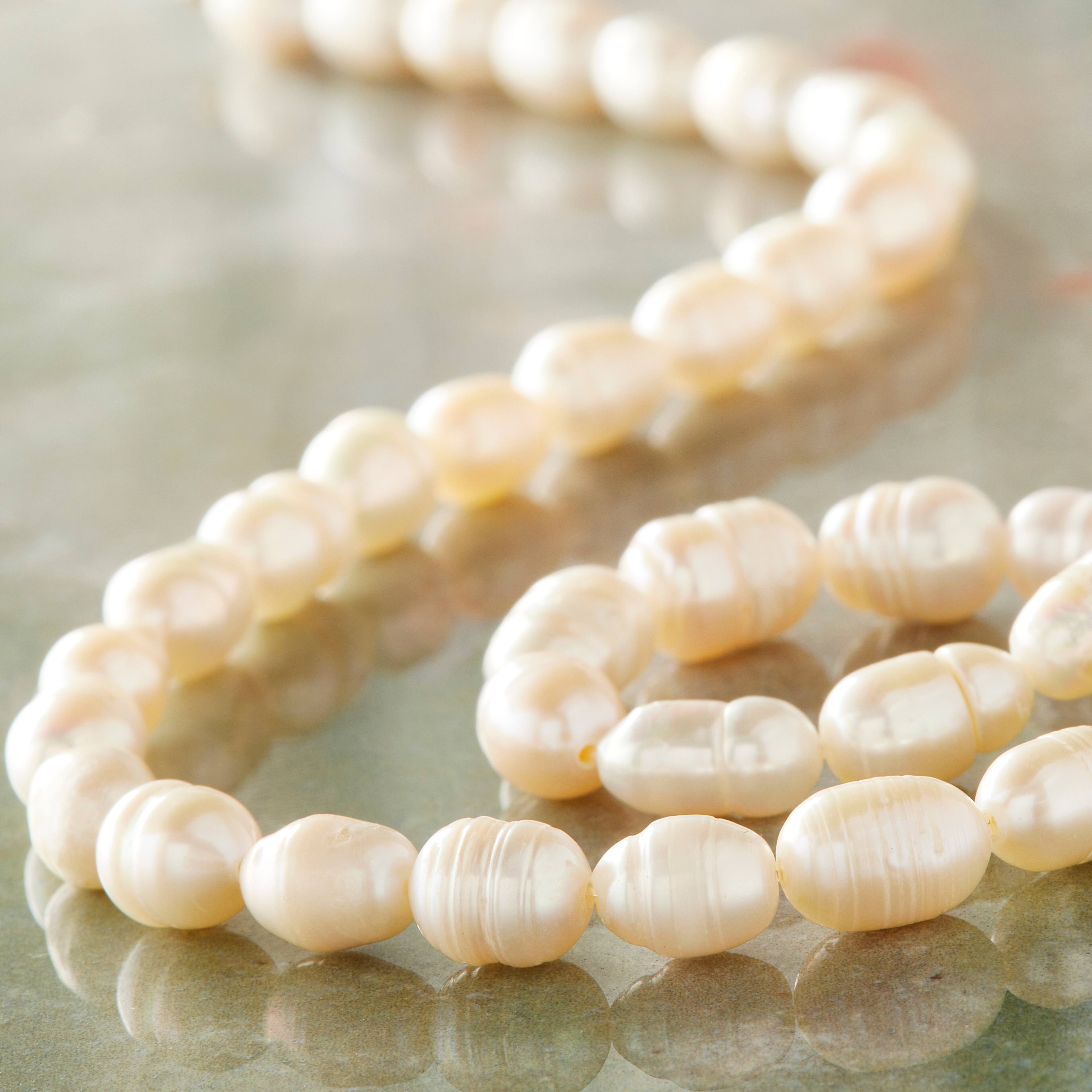 freshwater pearl rice beads