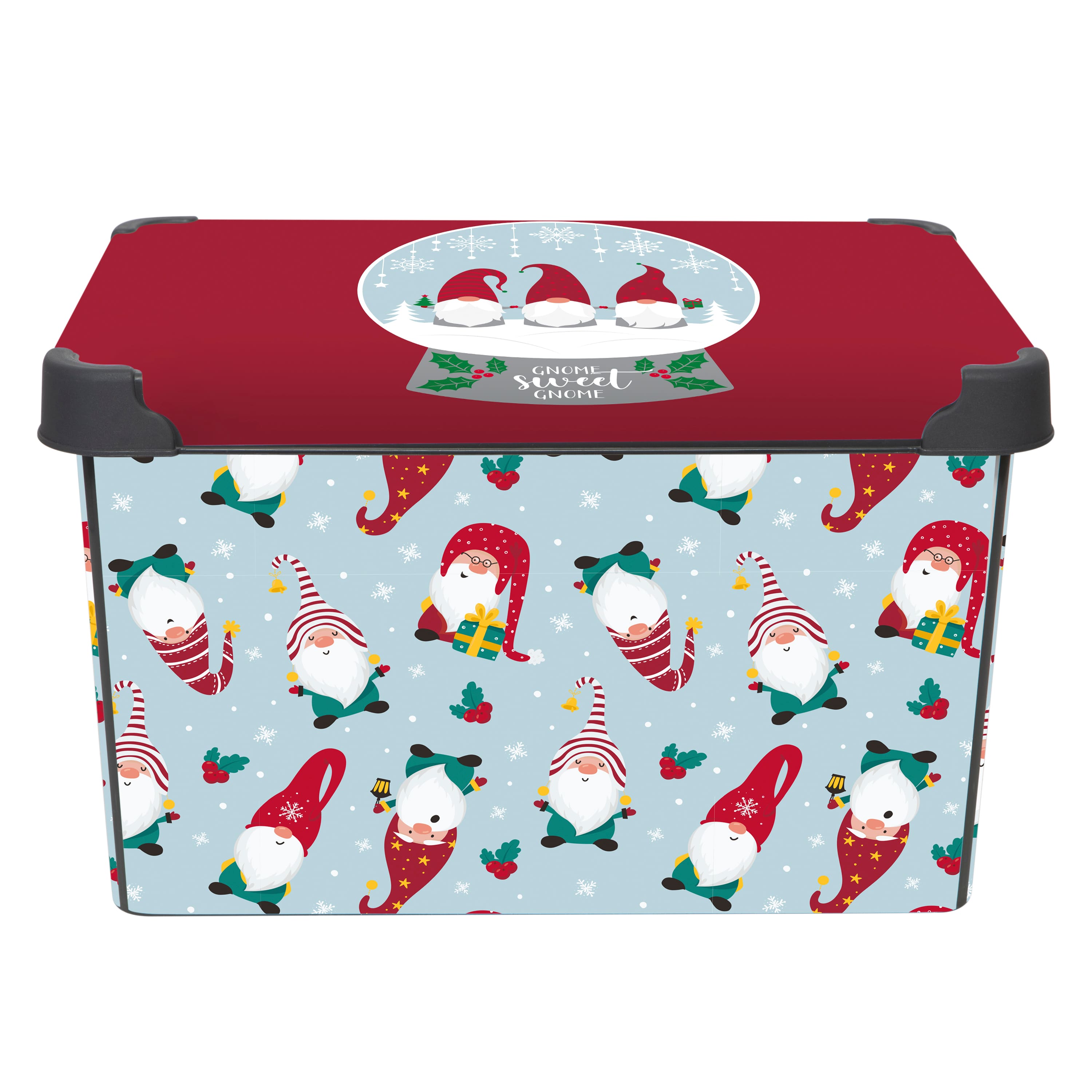 Simplify Holiday Gnome Sweet Gnome Storage Tote