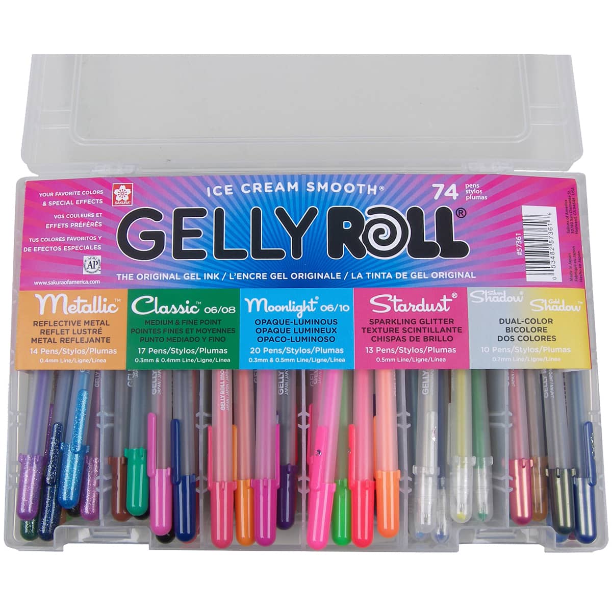Gelly Roll Pen Gift Set of 74