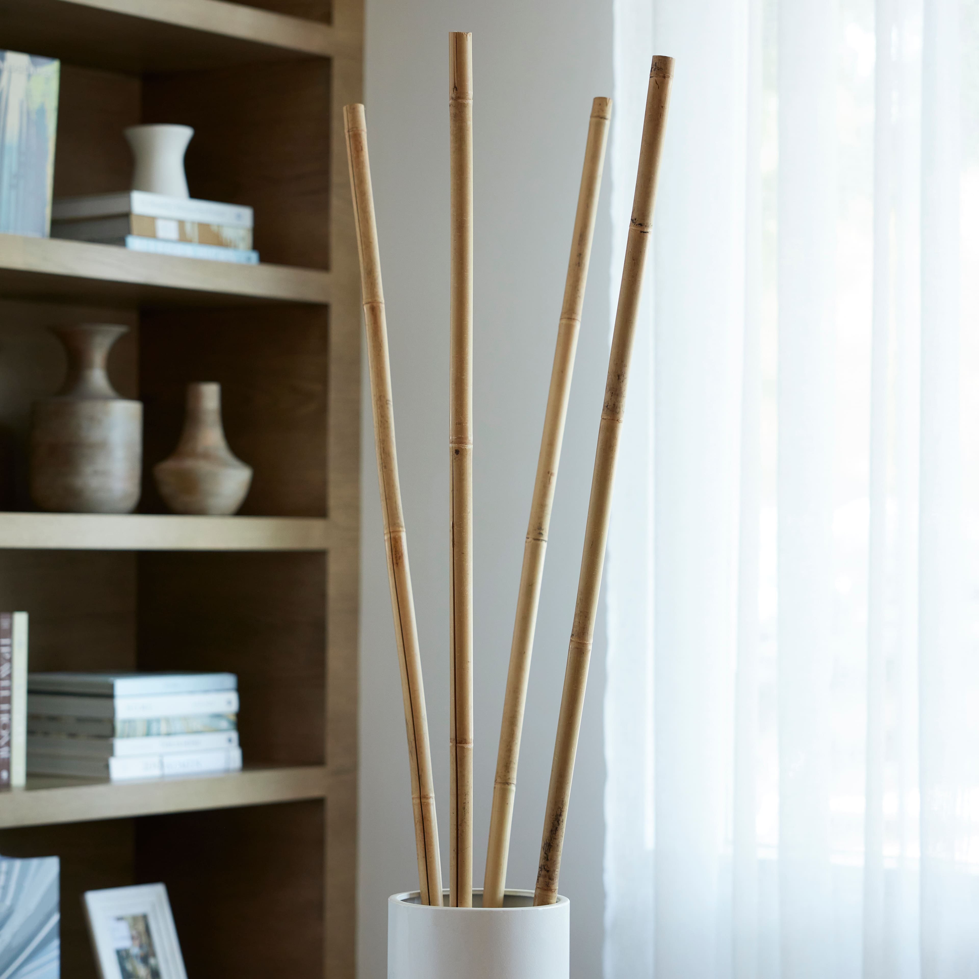 18 Pack: Natural Bamboo Stem by Ashland&#xAE;