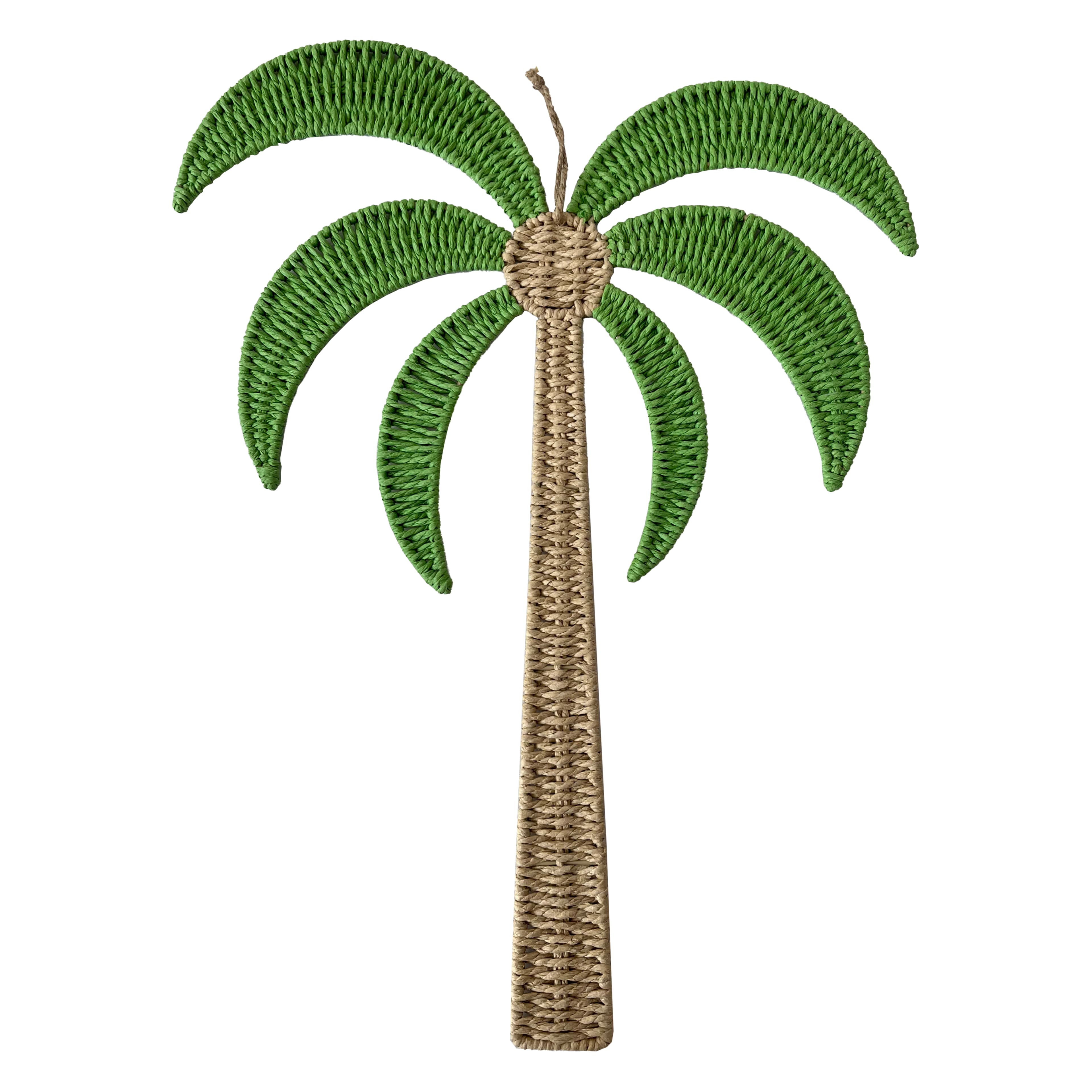 23.5" Green Paper Palm Tree Wall Décor by Ashland®
