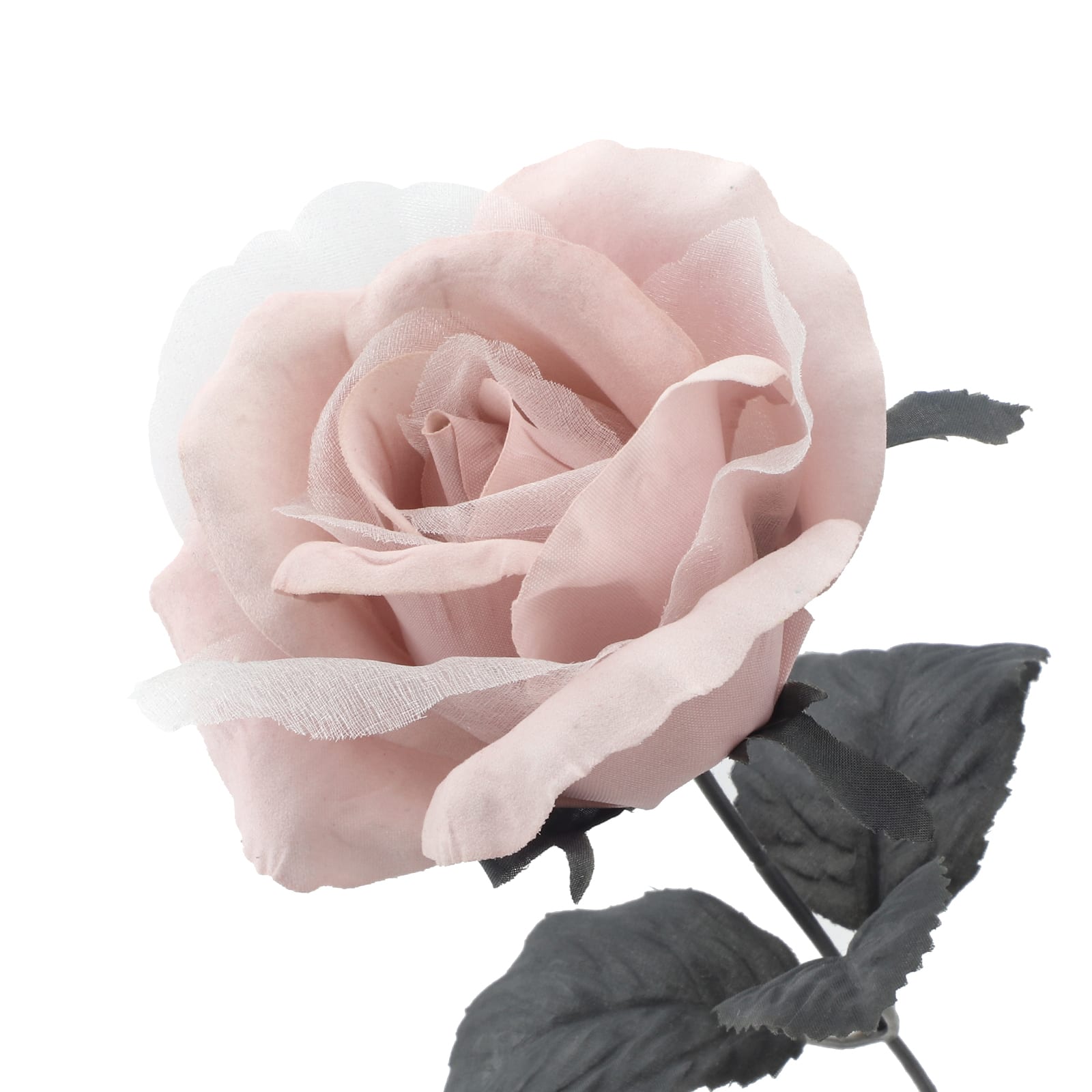 17.5&#x22; Sheer Pink Velvet Rose Bush by Ashland&#xAE;