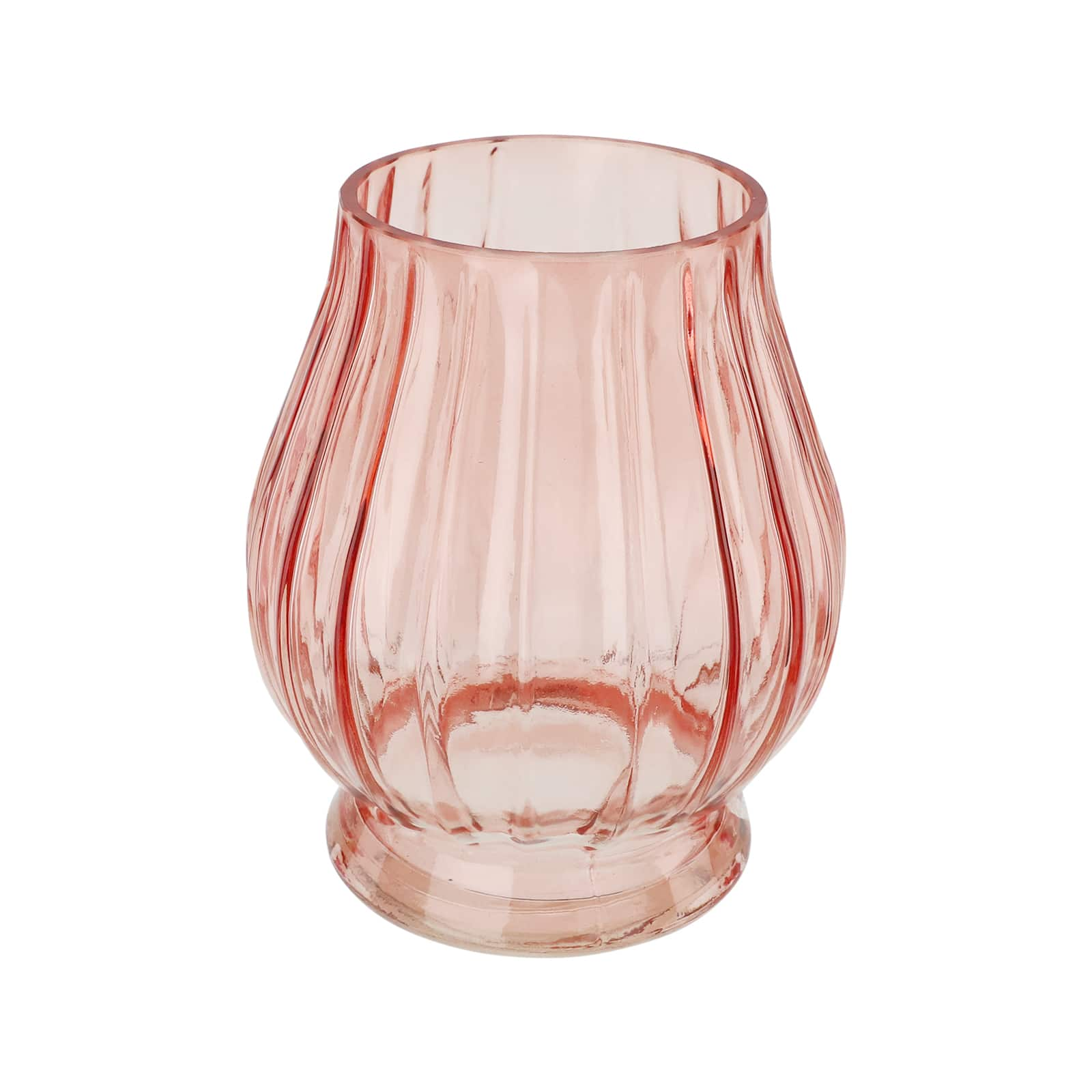 5.5&#x22; Pink Tabletop Glass Vase by Ashland&#xAE;