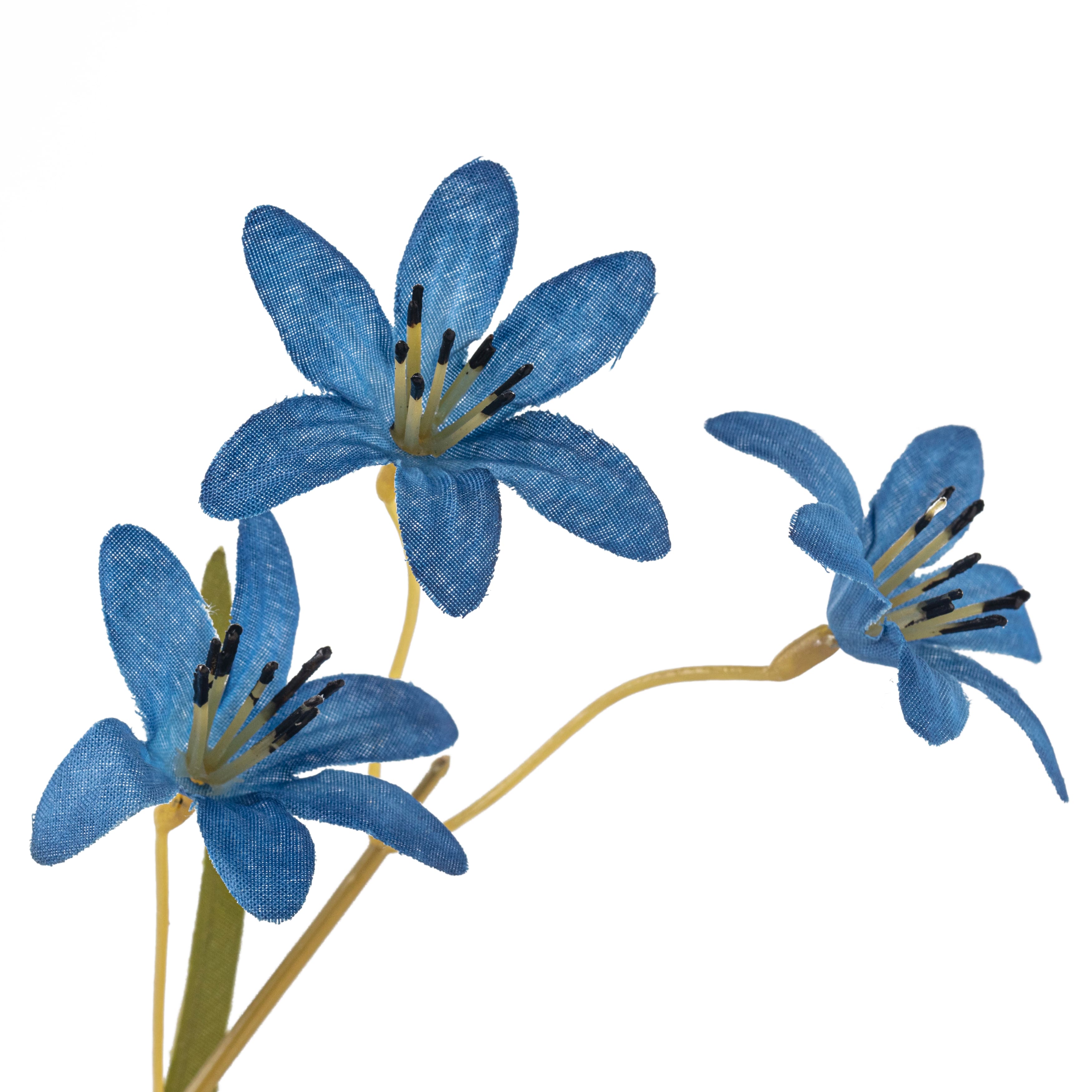 12 Pack: Indigo Blue Peruvian Flower Spray by Ashland&#xAE;