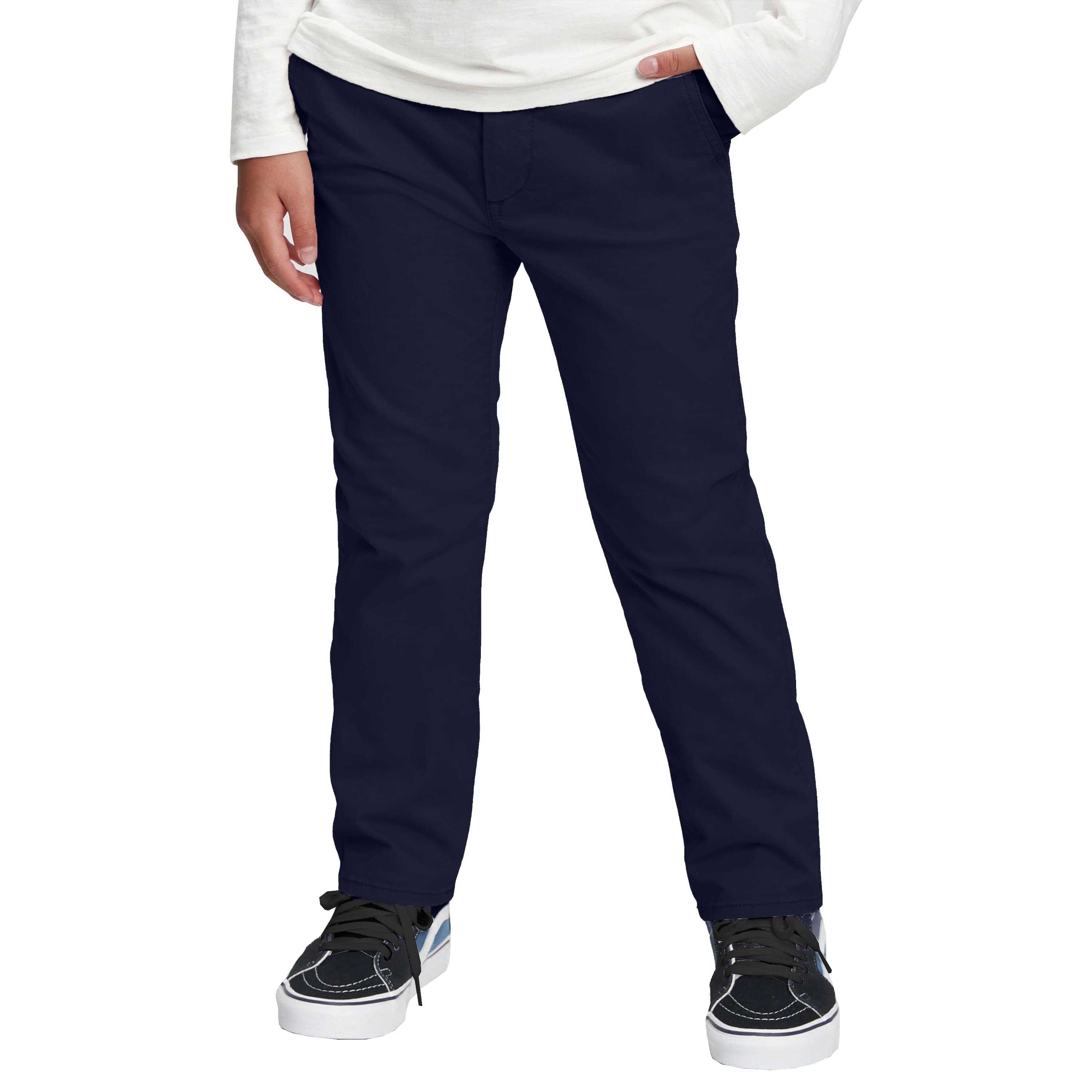 Galaxy by Harvic Boy&#x27;s Stretch Slim Fit School Uniform Chino Pants