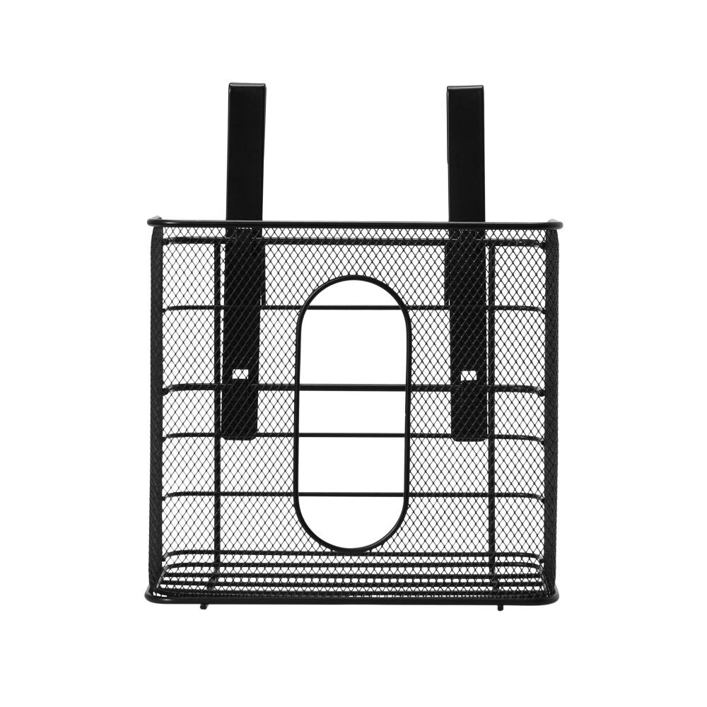 Household Essentials Over the Door Mesh Metal Basket