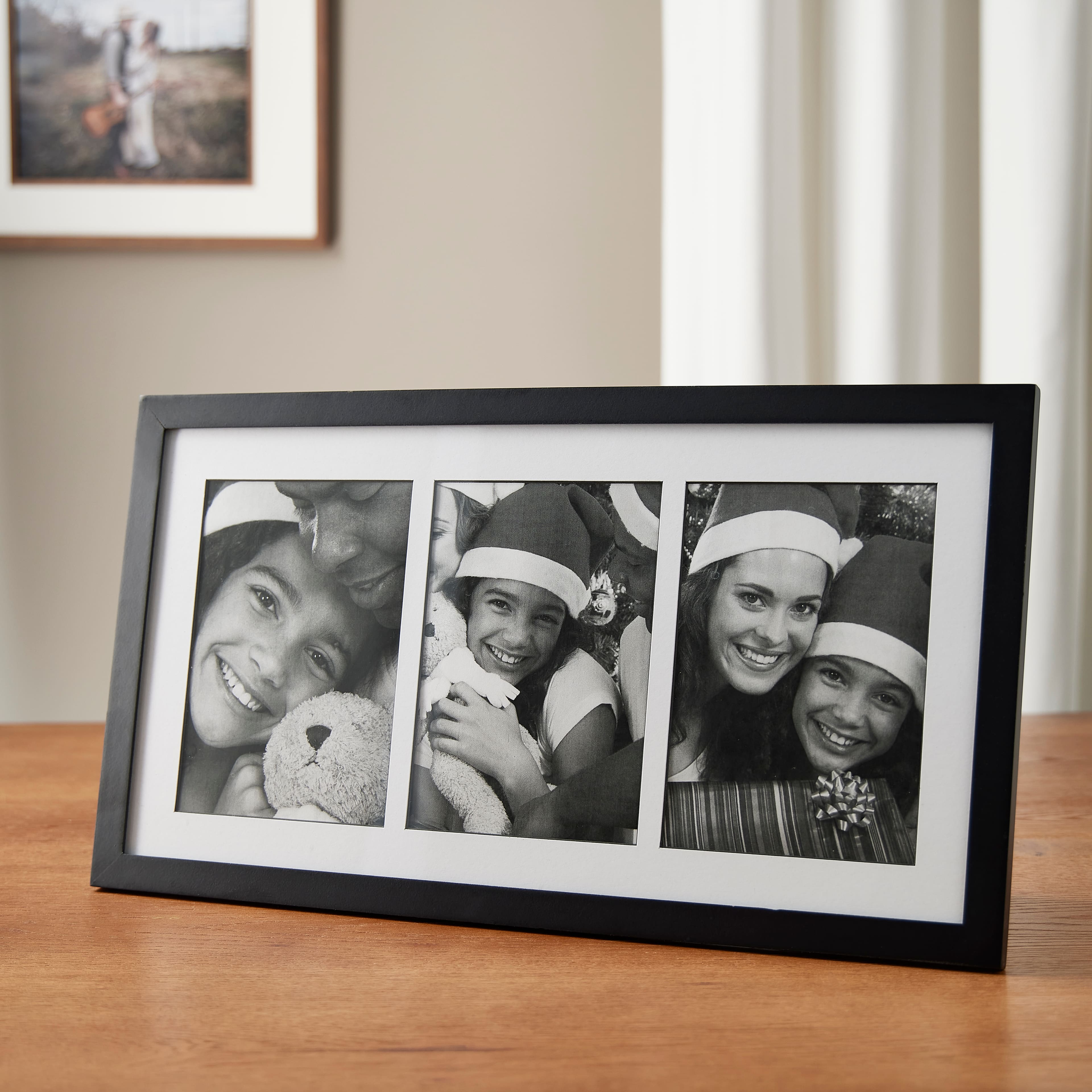 12 Pack: 3 Opening Black Collage Frame with Mat, Simply Essentials™ by Studio Décor®