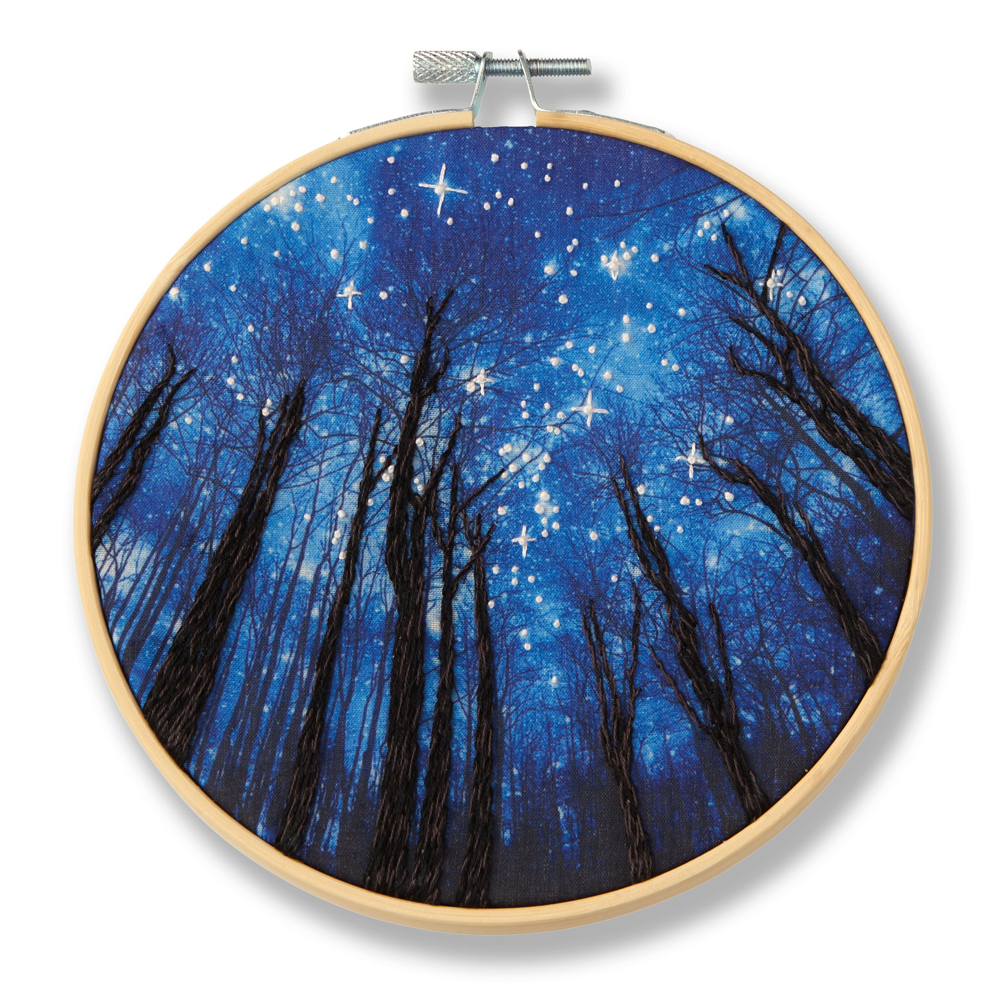 I Weave Lights Into My Embroidery Works Inspired By Stars And Night (23  Pics)