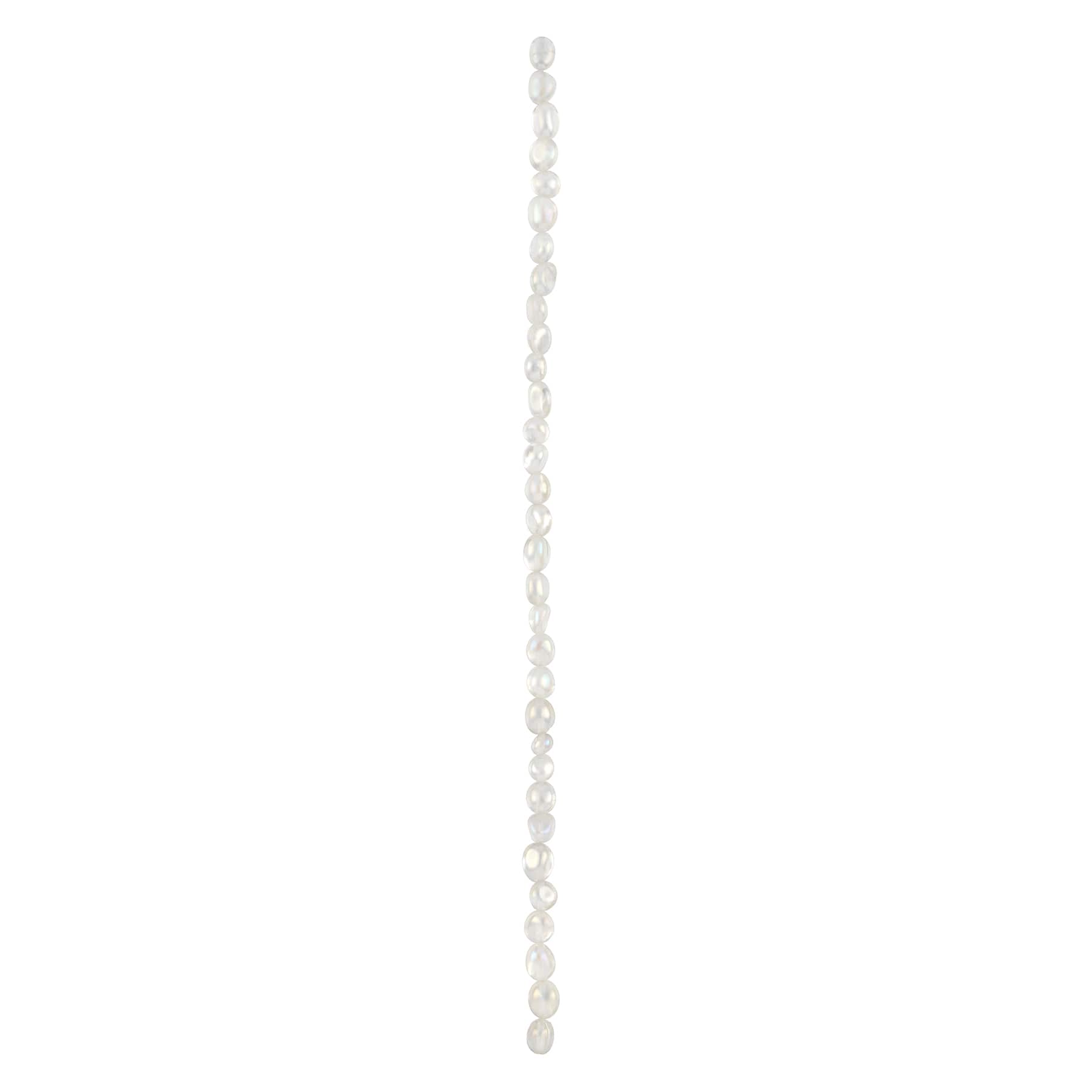 AB Plated Quartz Potato Beads by Bead Landing&#x2122;