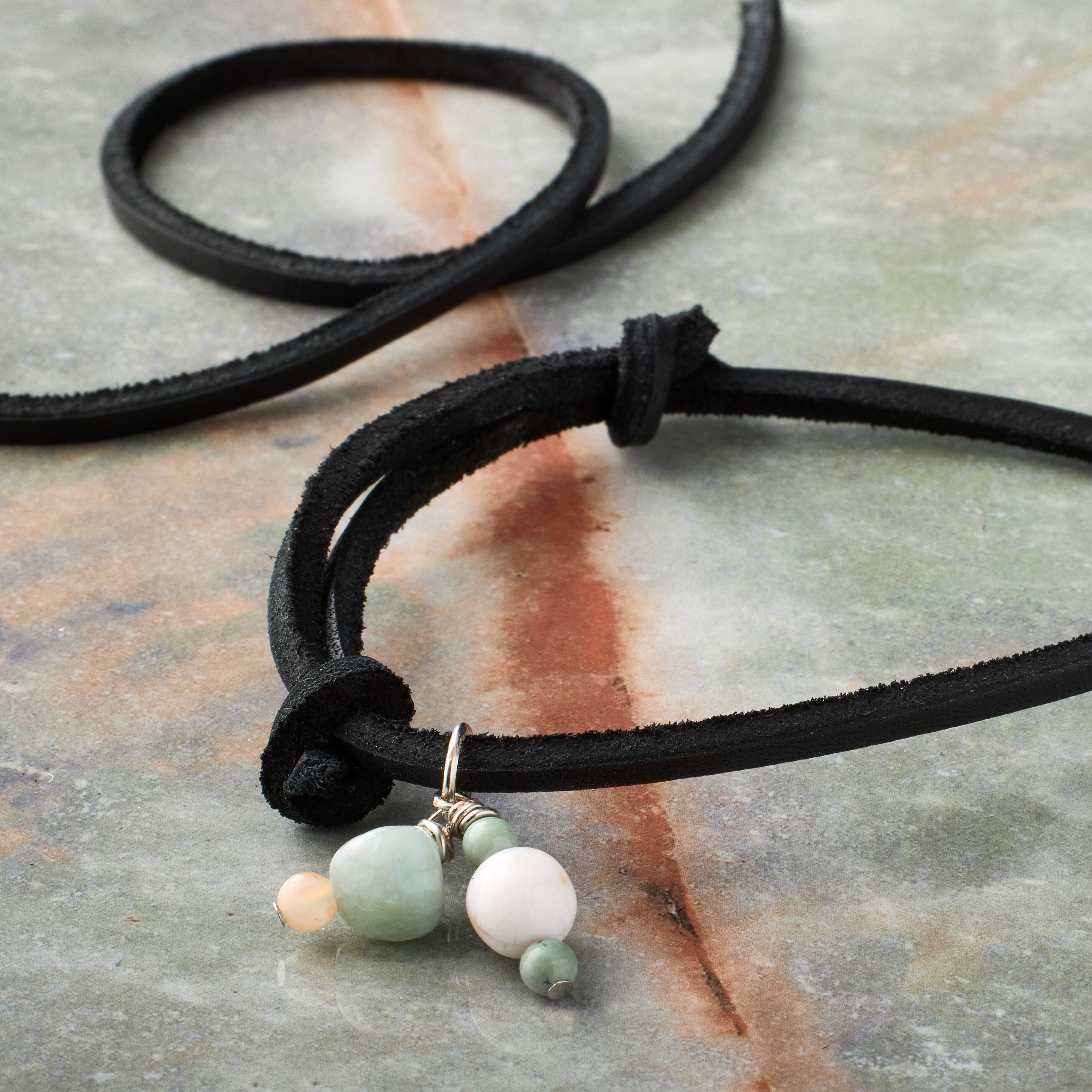 12 Packs: 2 ct. (24 total) 3.1mm Black Square Leather Cord by Bead Landing™