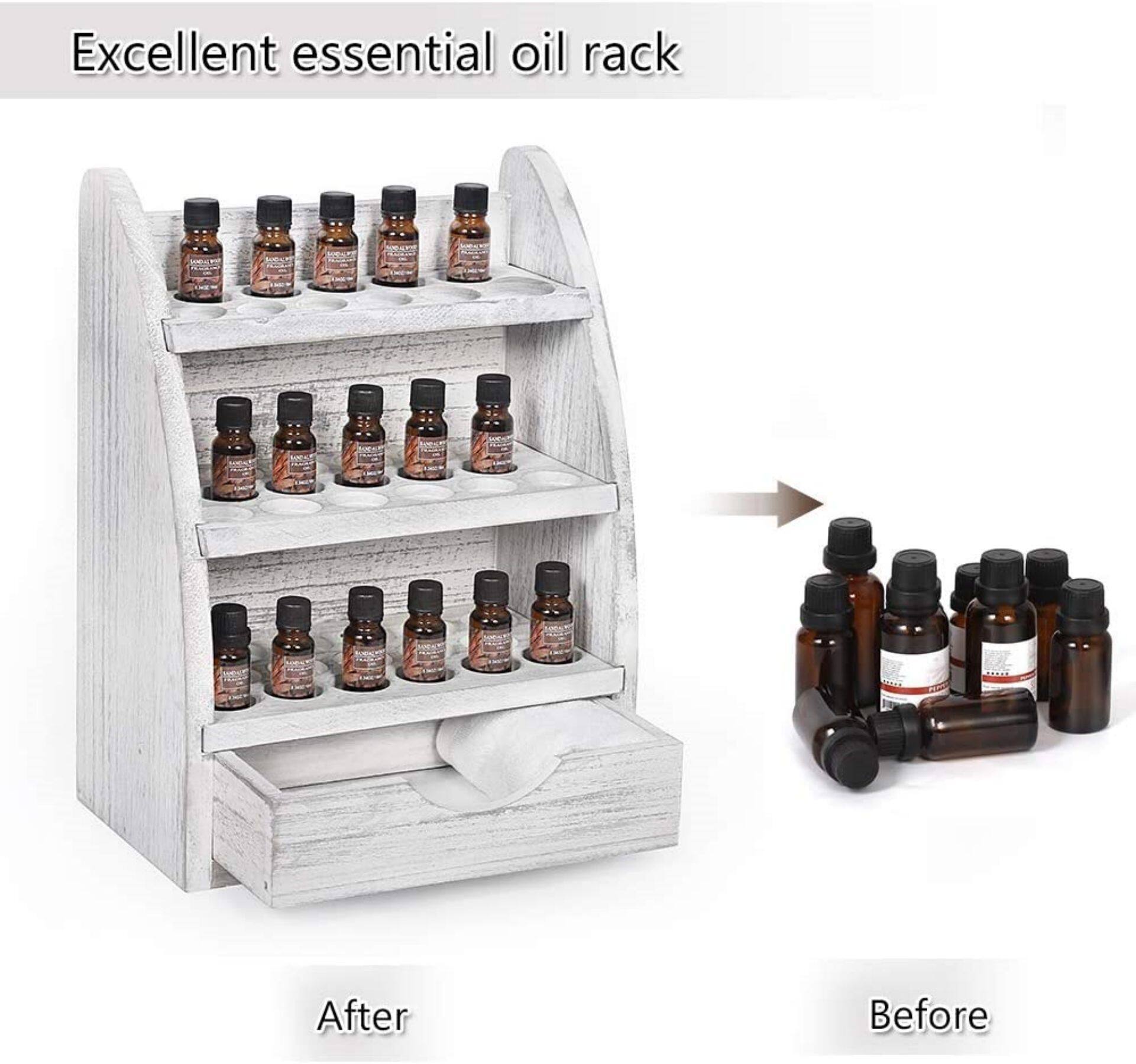 NEX&#x2122; 15&#x22; Essential Oils 45-Slot Storage Rack