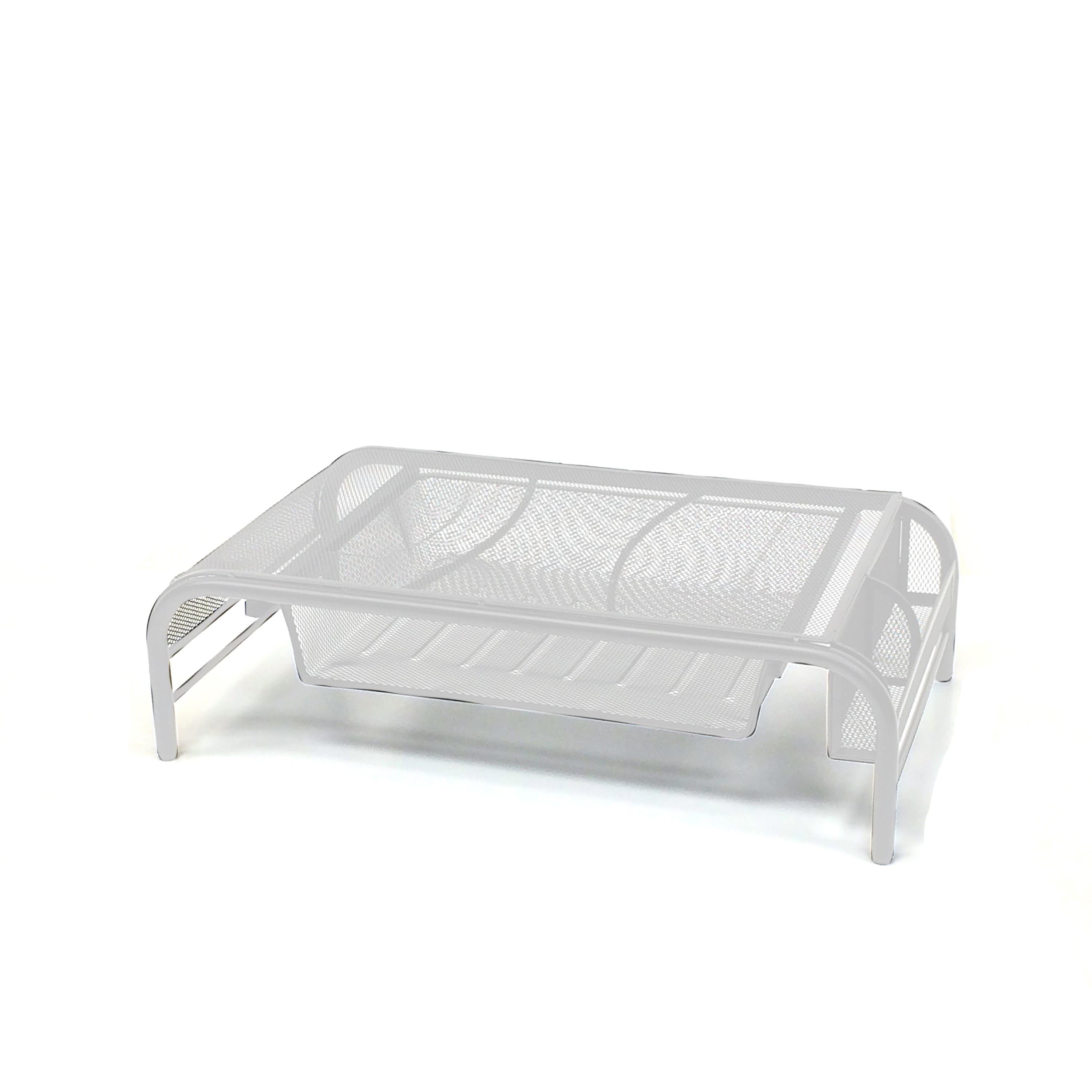 Mind Reader Metal Mesh Monitor Stand & Desk Organizer