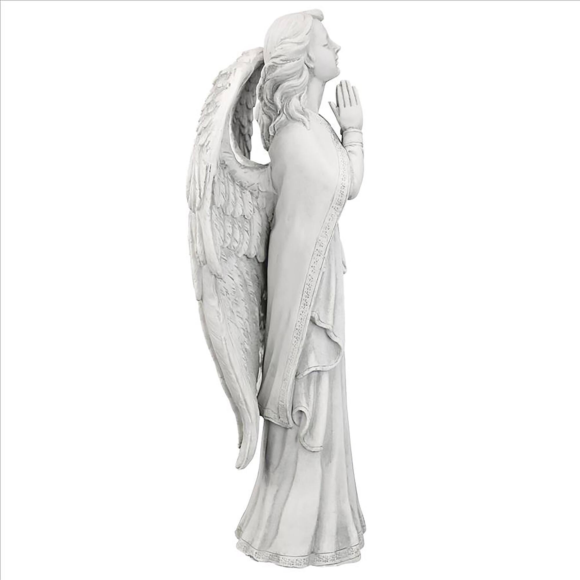Design Toscano Medium Divine Guidance: Praying Angel Garden Statue