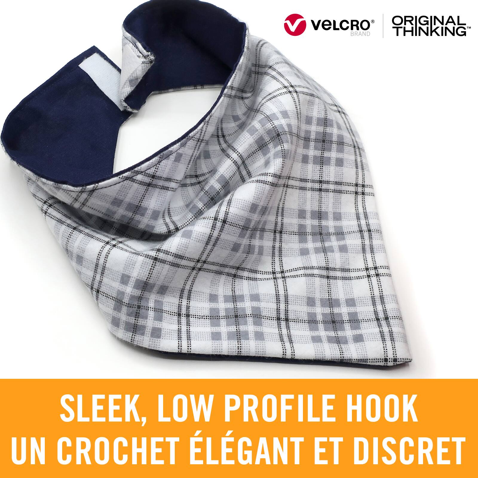 12 Pack: VELCRO Brand Sleek & Thin™ Stick On White Fastener Roll