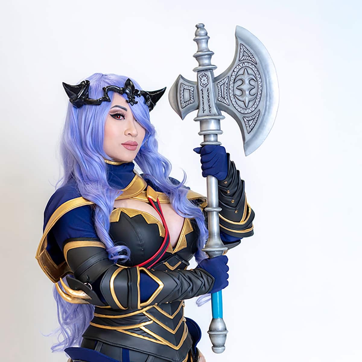 Cosplay by Yaya Han Metallic Bright Gold 4-Way Stretch Fabric