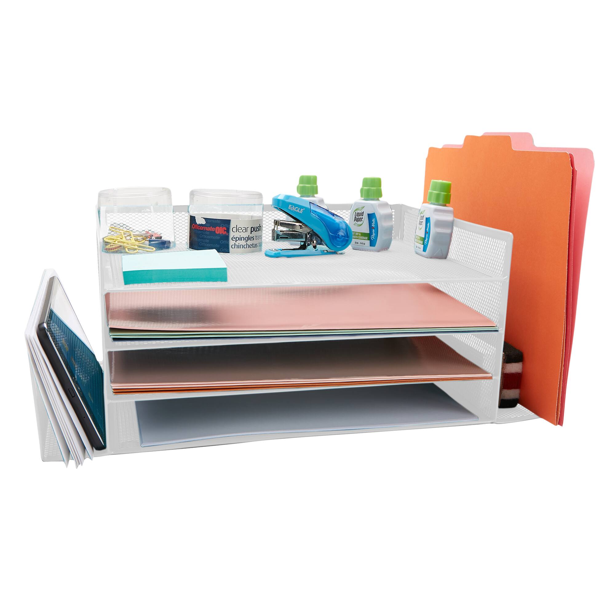 Mind Reader 6-Compartment Desk Organizer