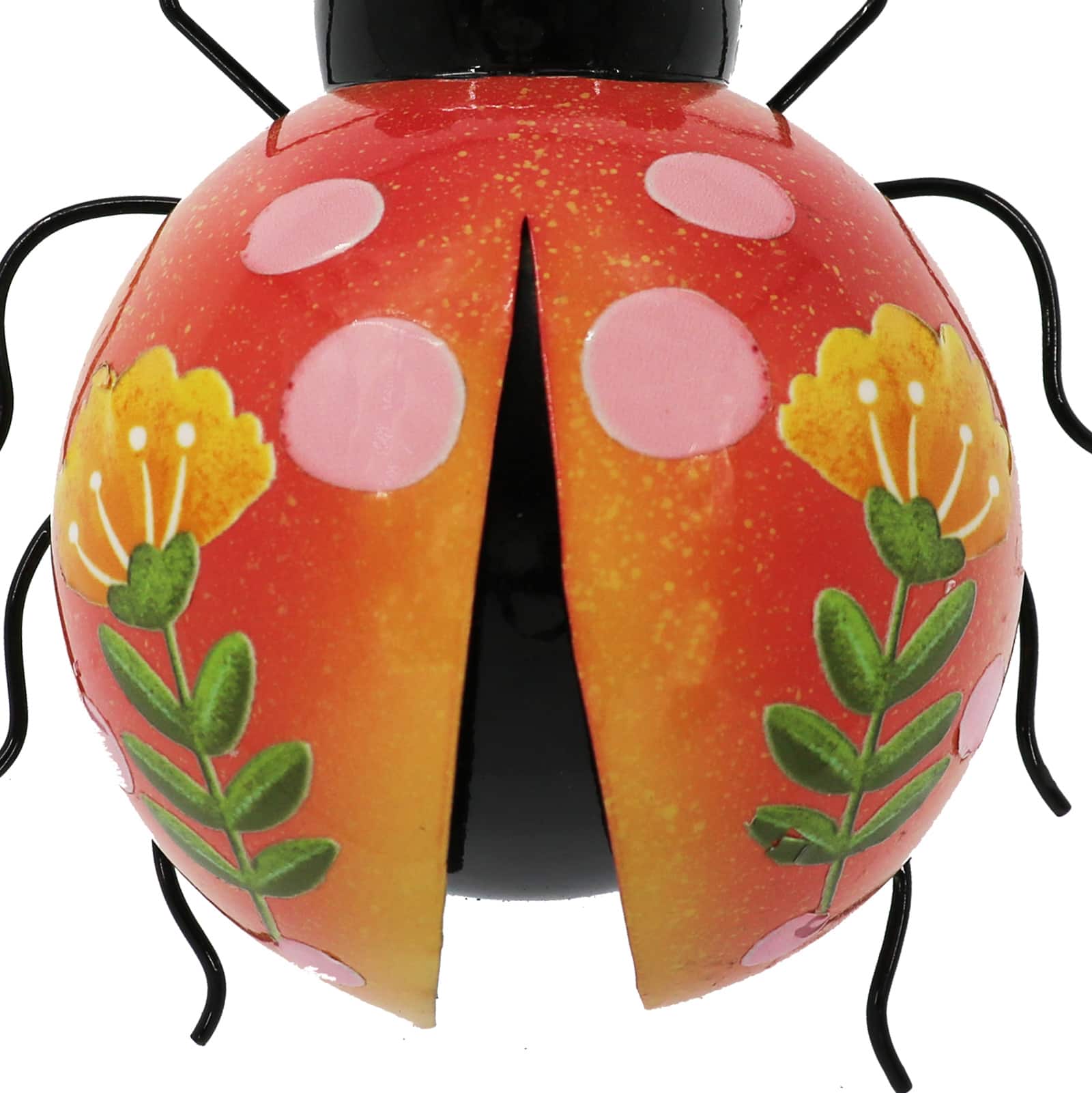 5.25&#x22; Orange Ladybug with Pink Spots Wall D&#xE9;cor by Ashland&#xAE;