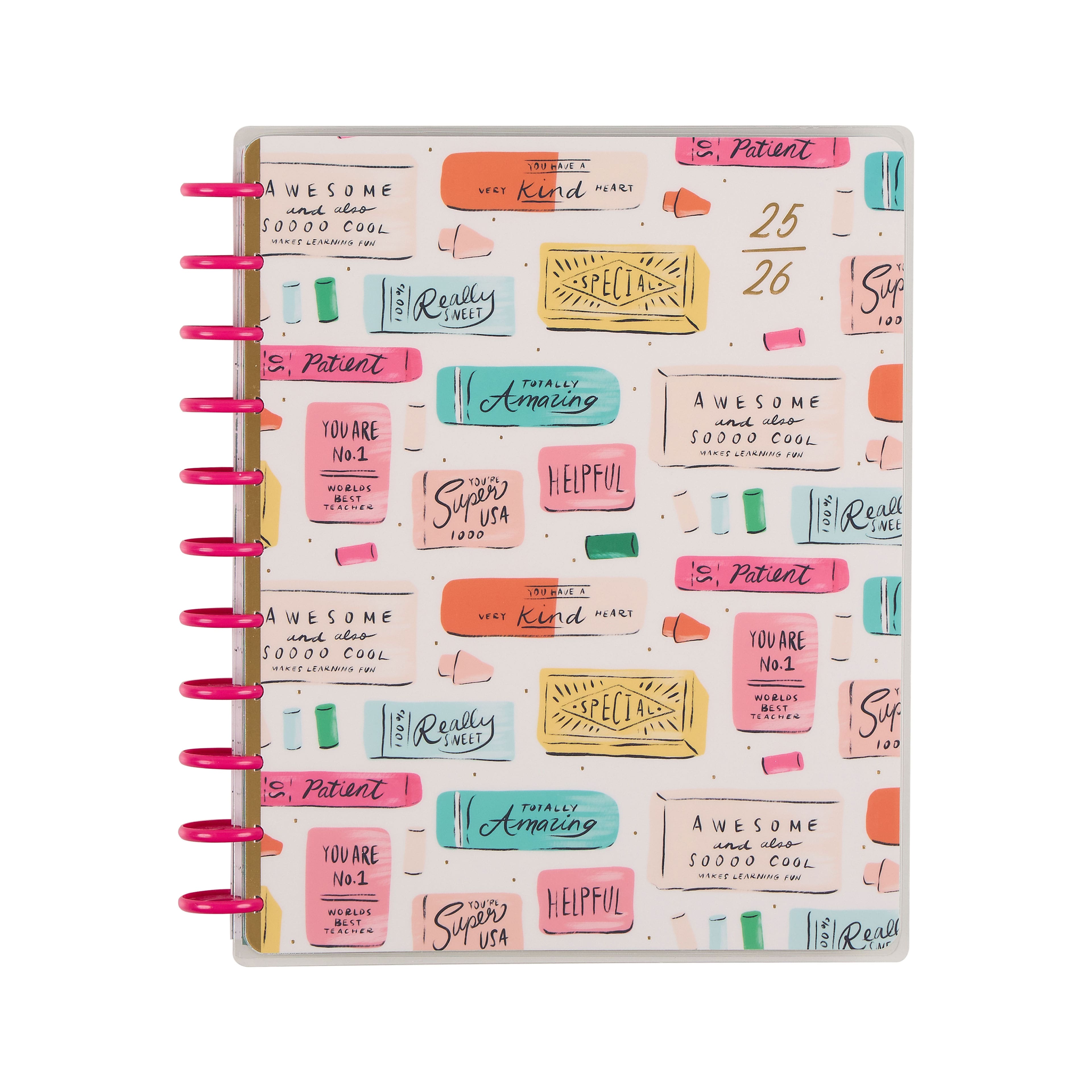 The Big Happy Planner® 2025-2026 Pawsitive Teacher Customizable Planner