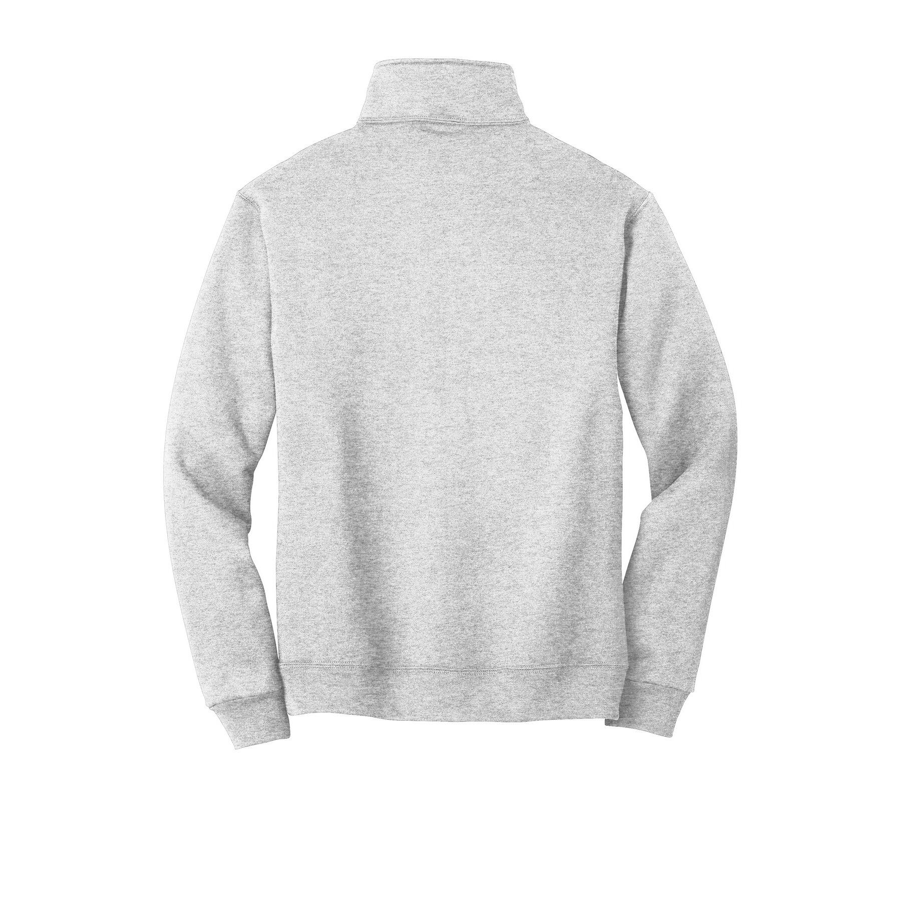 JERZEES® Super Sweats® NuBlend® 1/4 Zip Cadet Collar Sweatshirt