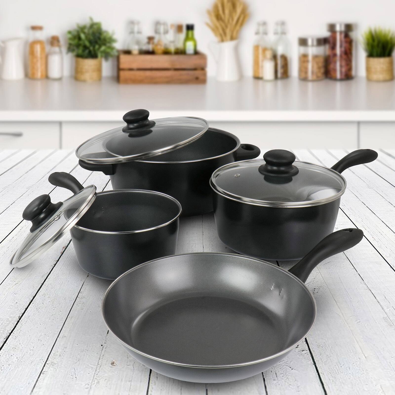 Gibson Home&#xAE; Armada 7-Piece Carbon Steel Cookware Set
